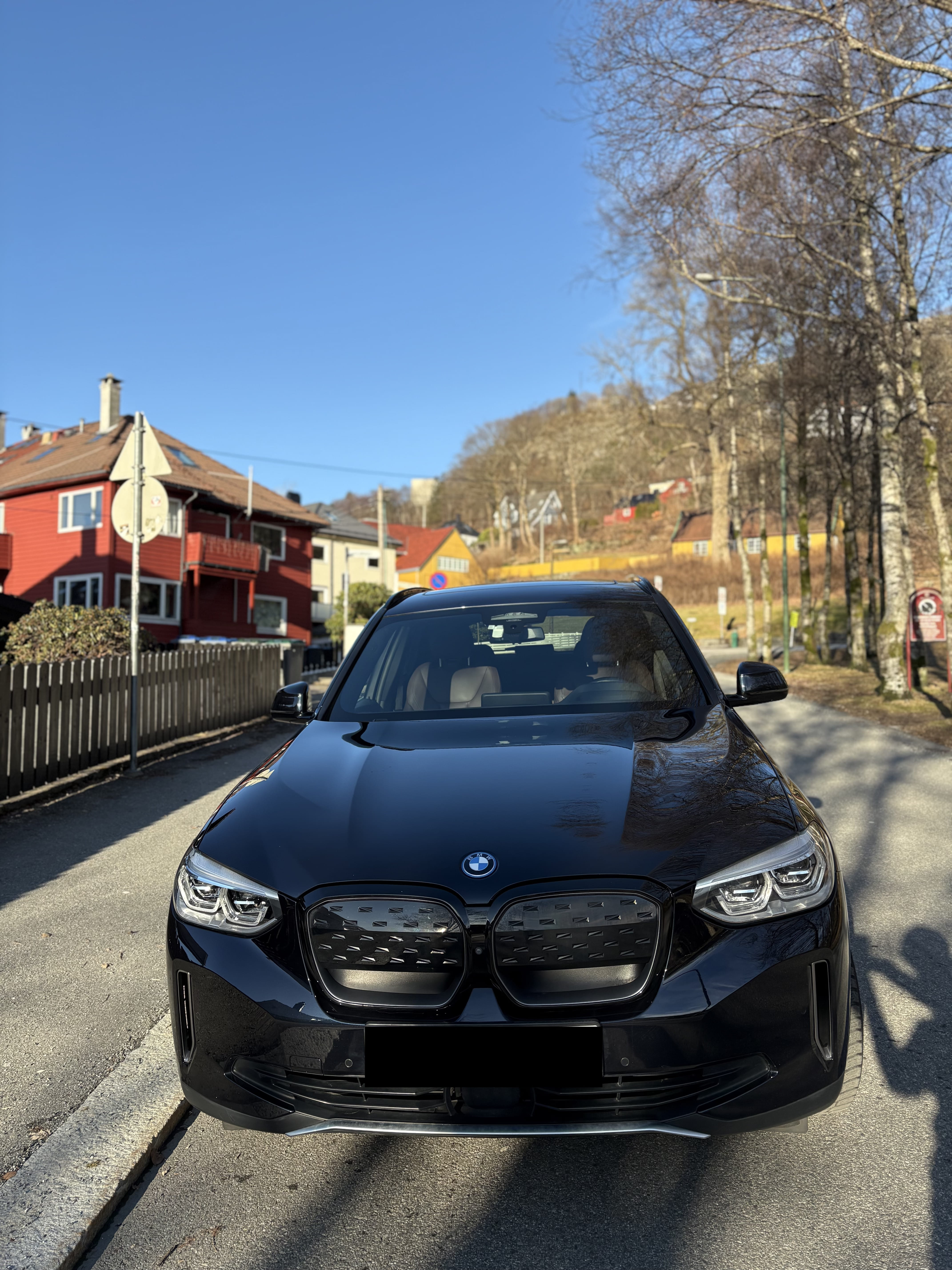 BMW ix3 med Cruisekontroll