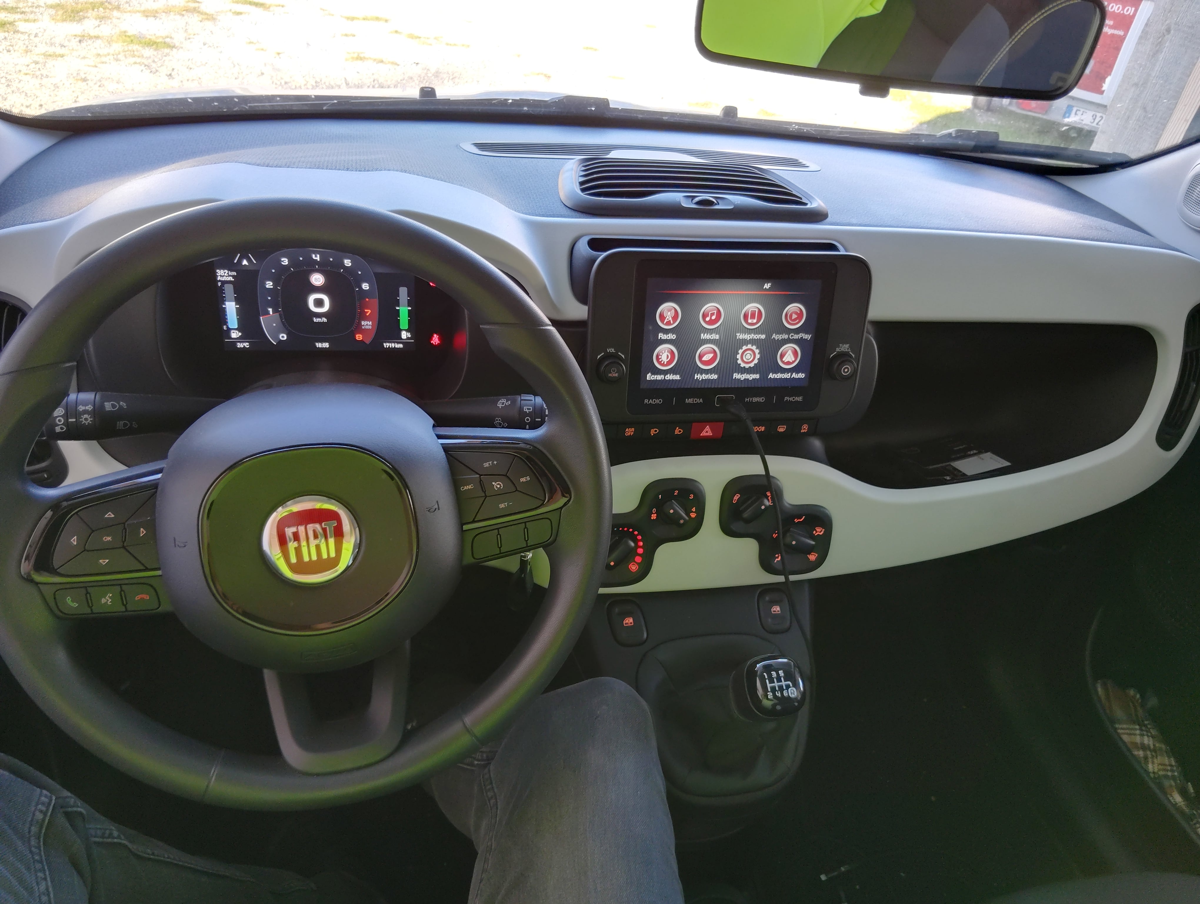 Fiat Panda avec Climatisation