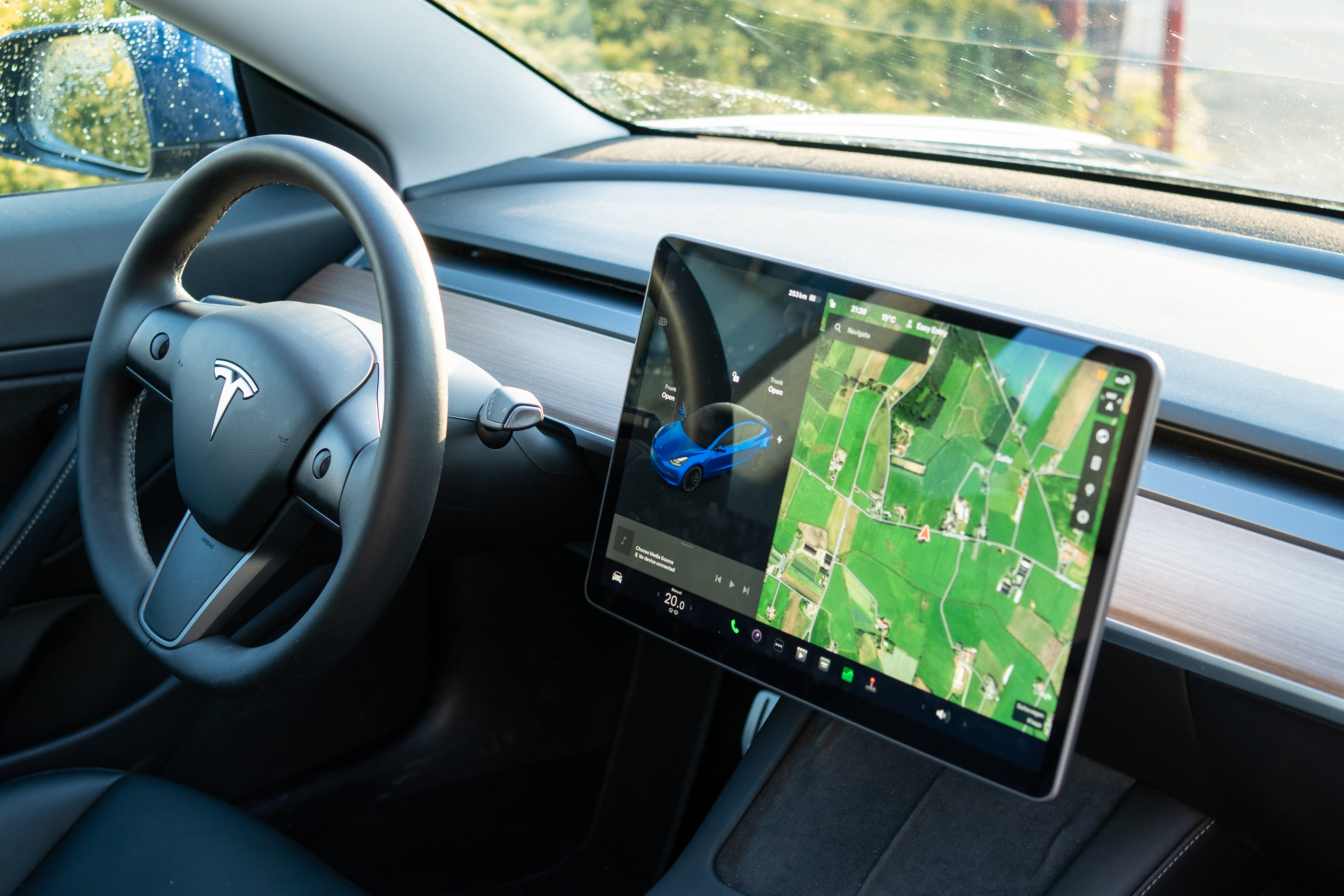 Tesla Model 3 with Four-wheel drive