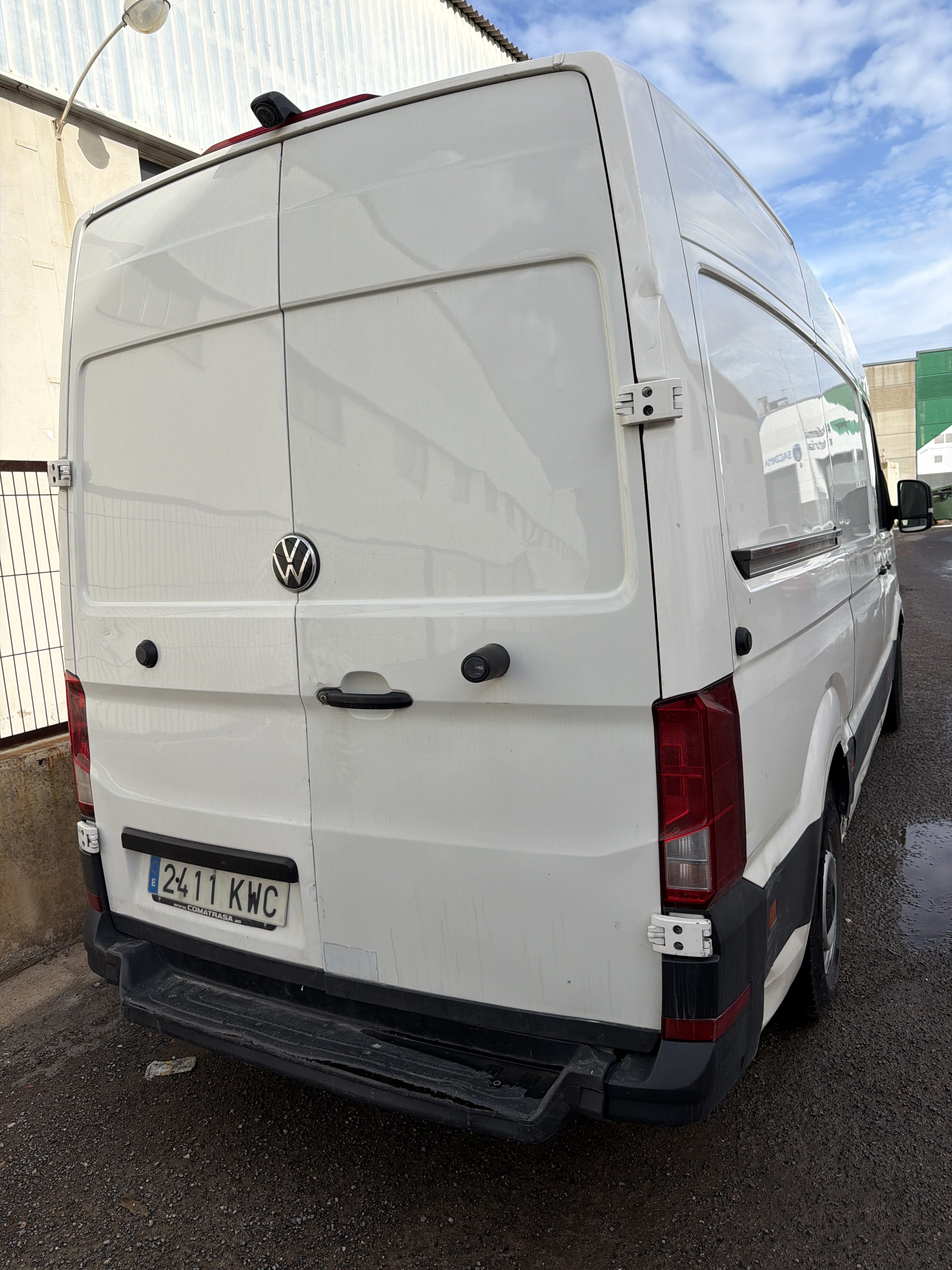 Volkswagen Crafter con Dashcam