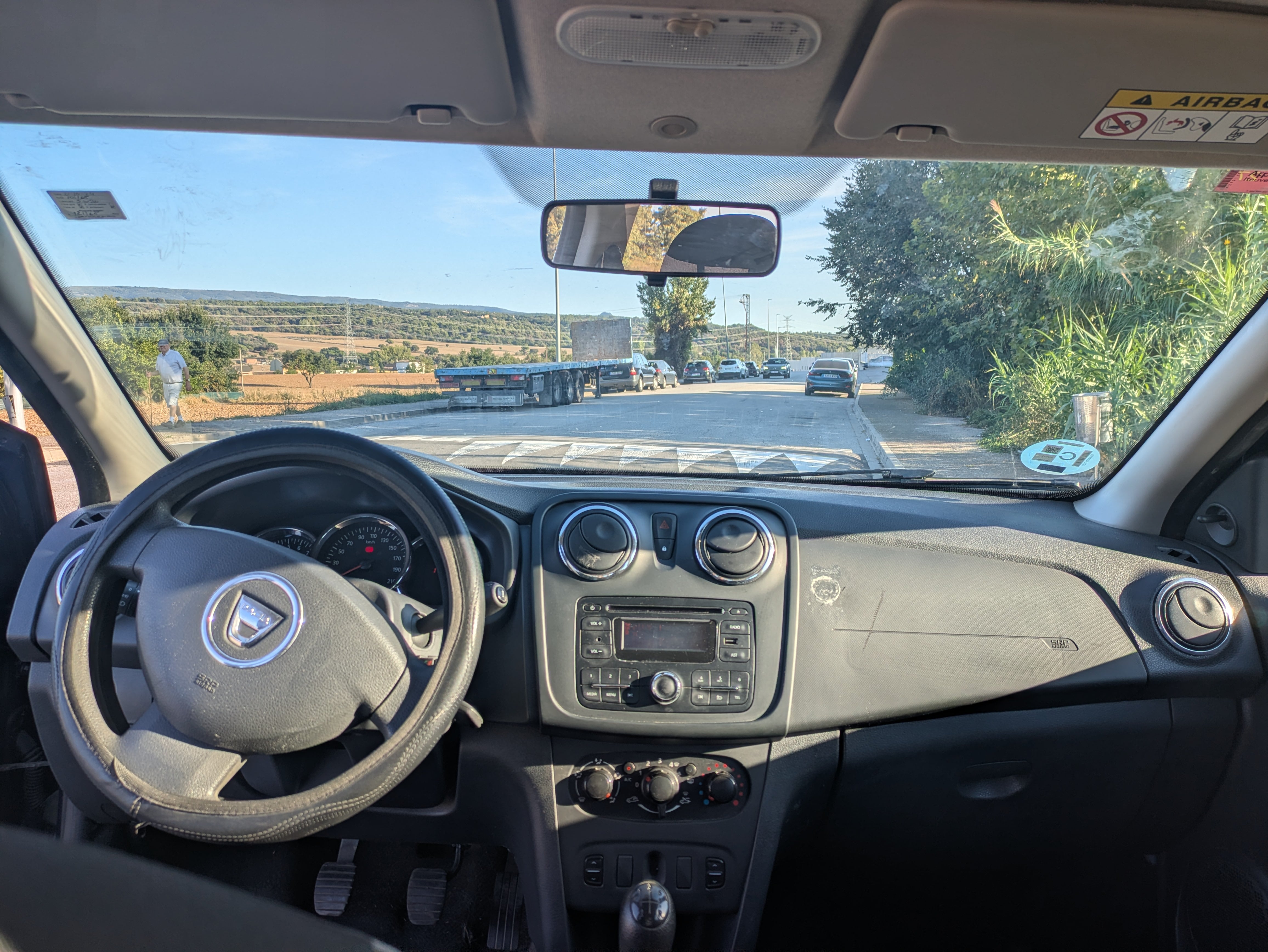 Dacia Sandero con Puertos de carga USB