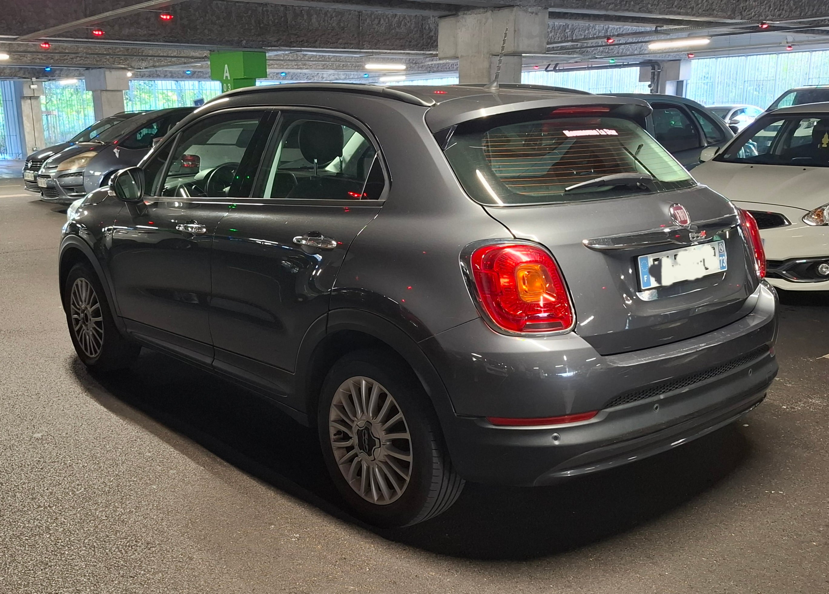 Fiat 500 X avec GPS