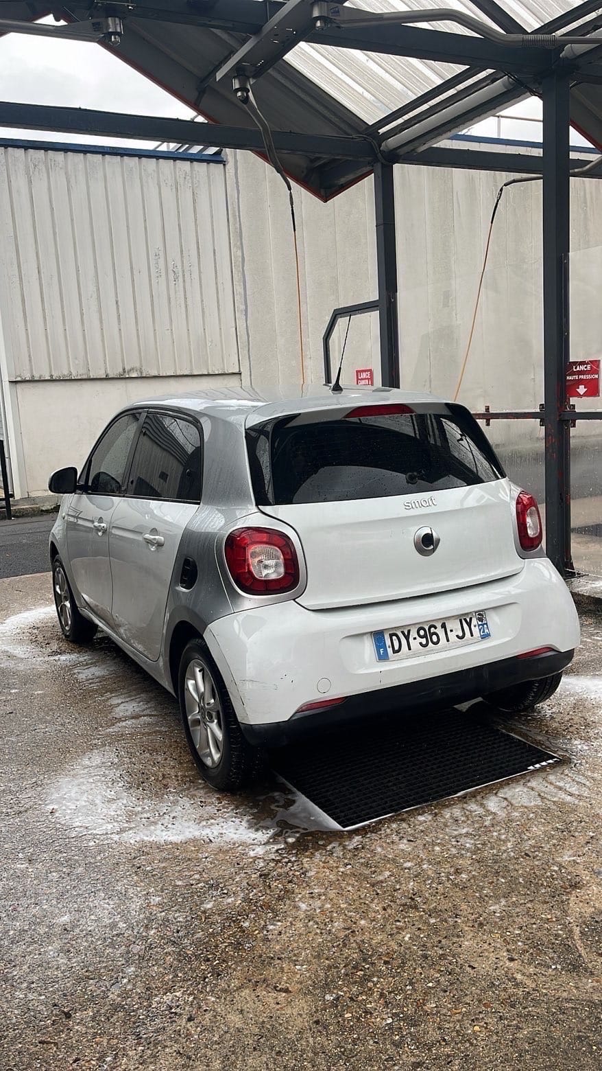 Smart Forfour avec GPS