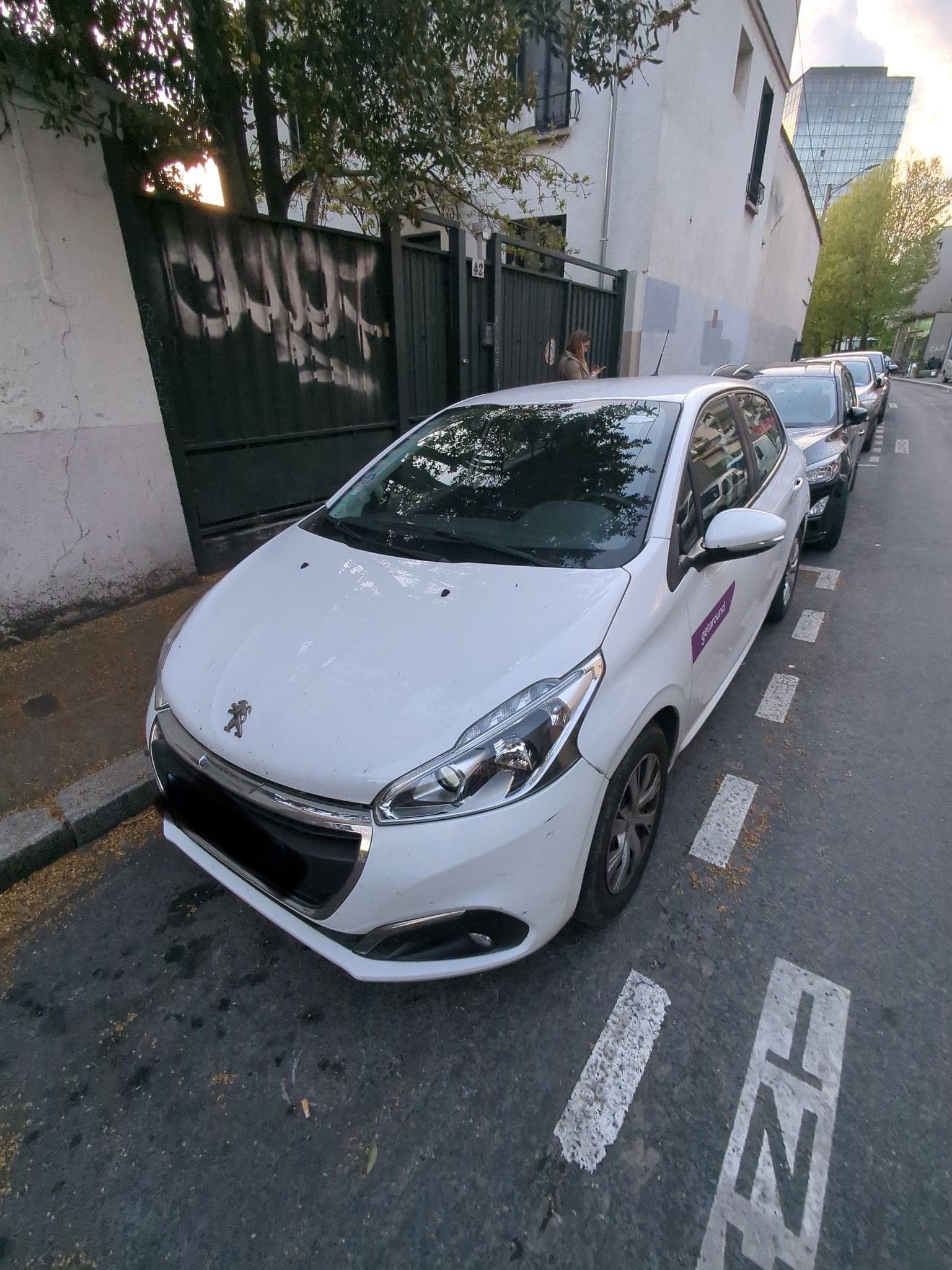 Peugeot 208 FF617 avec GPS
