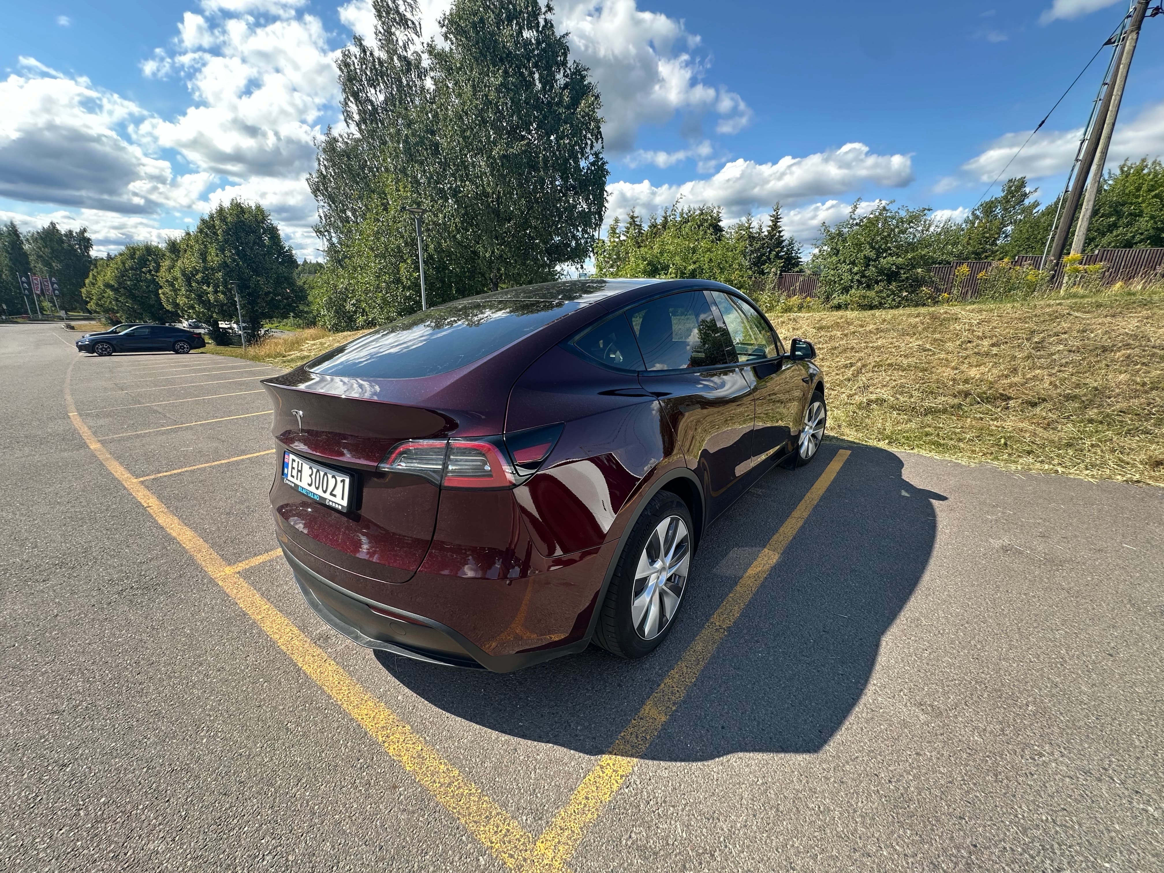 Tesla Model Y Standard Range med Ryggekamera