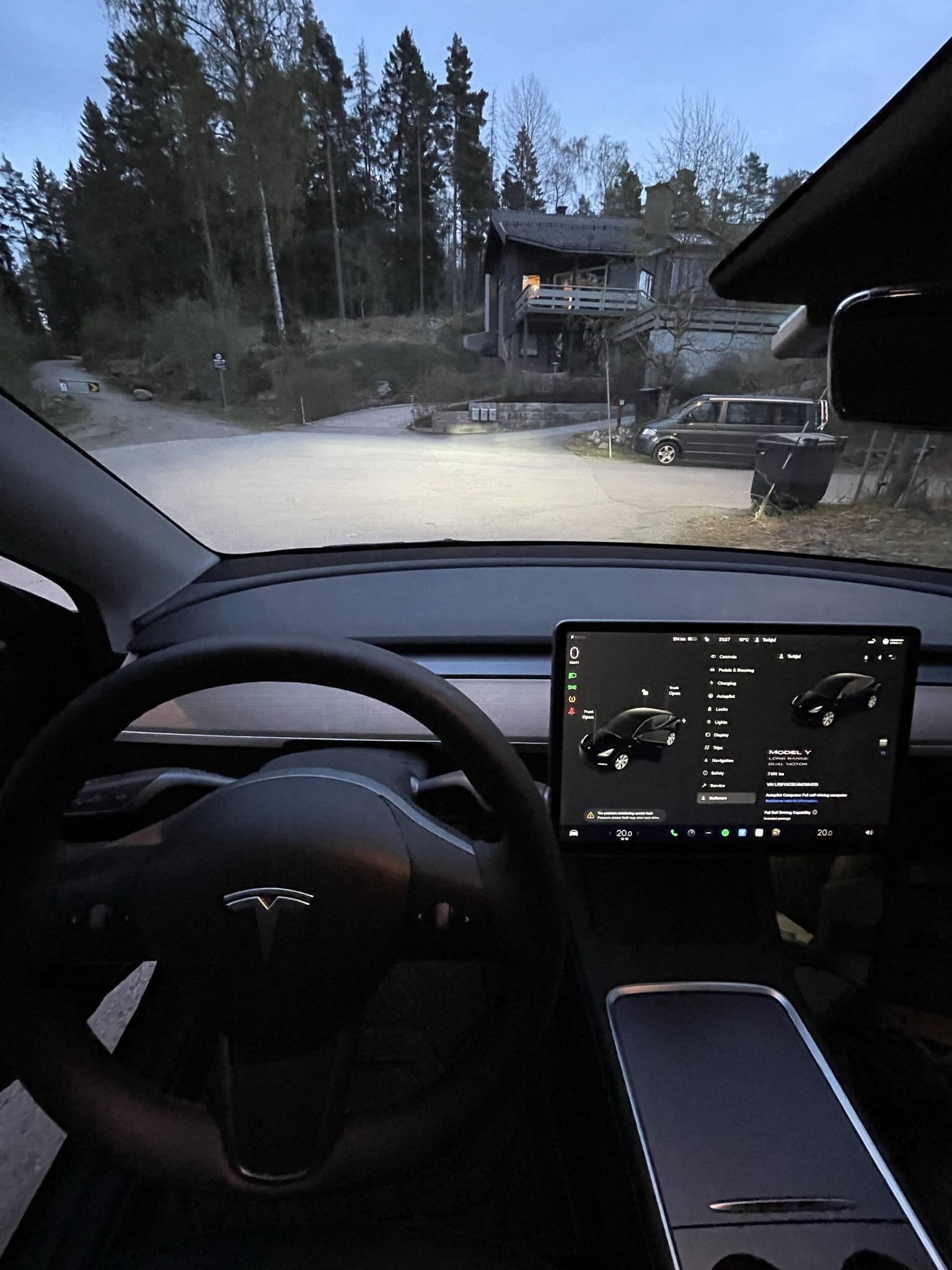 Tesla Model Y with GPS