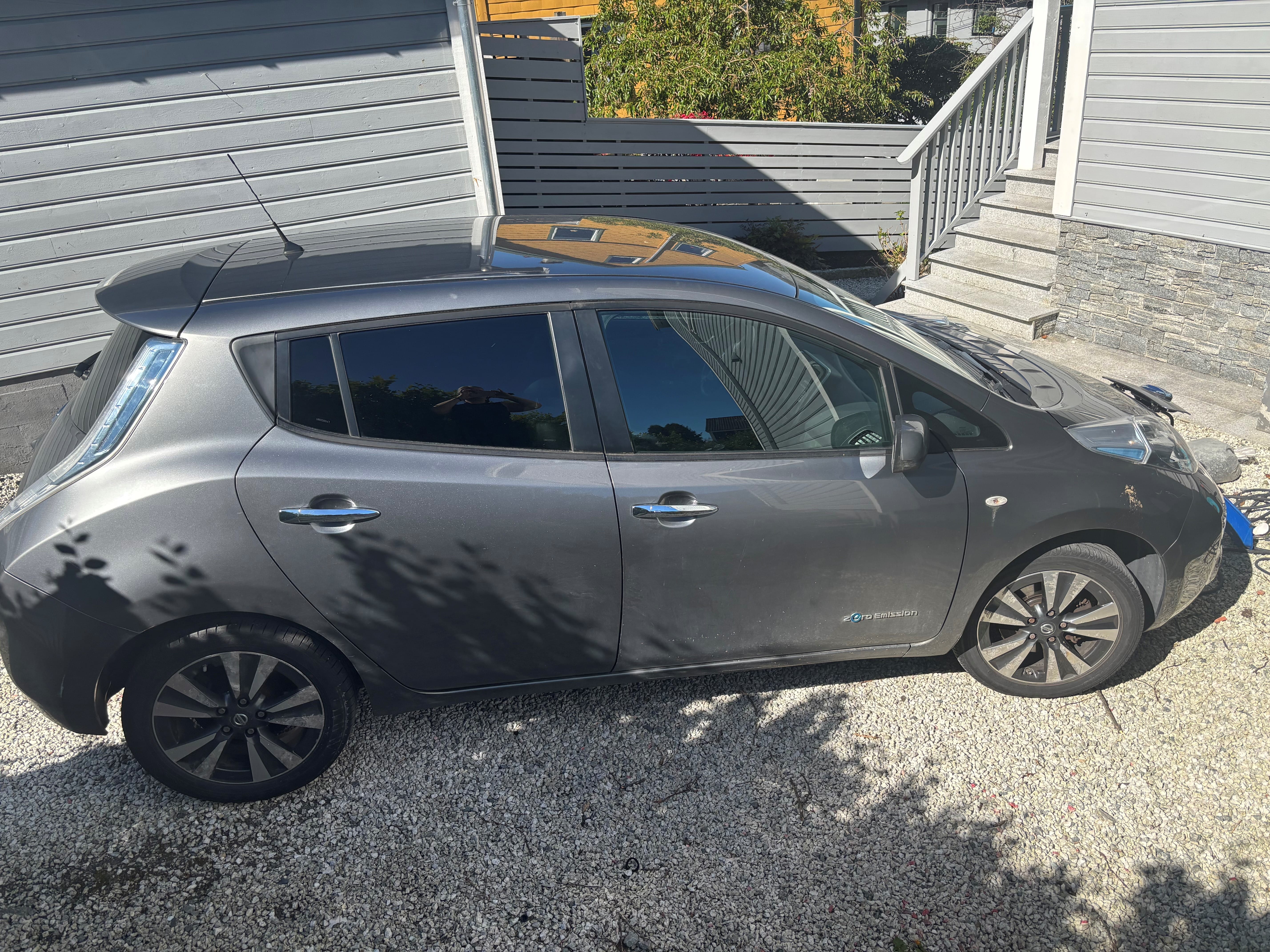 Nissan Leaf med Ryggekamera