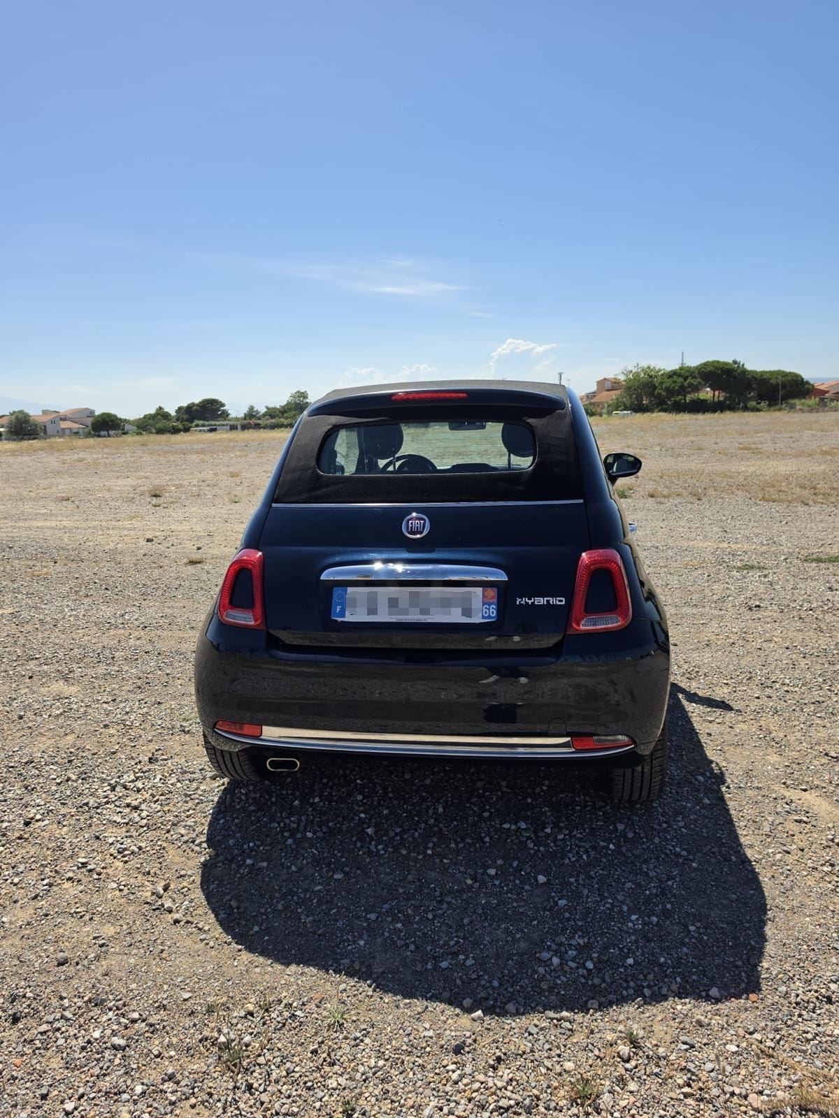 Fiat 500 C avec Apple CarPlay