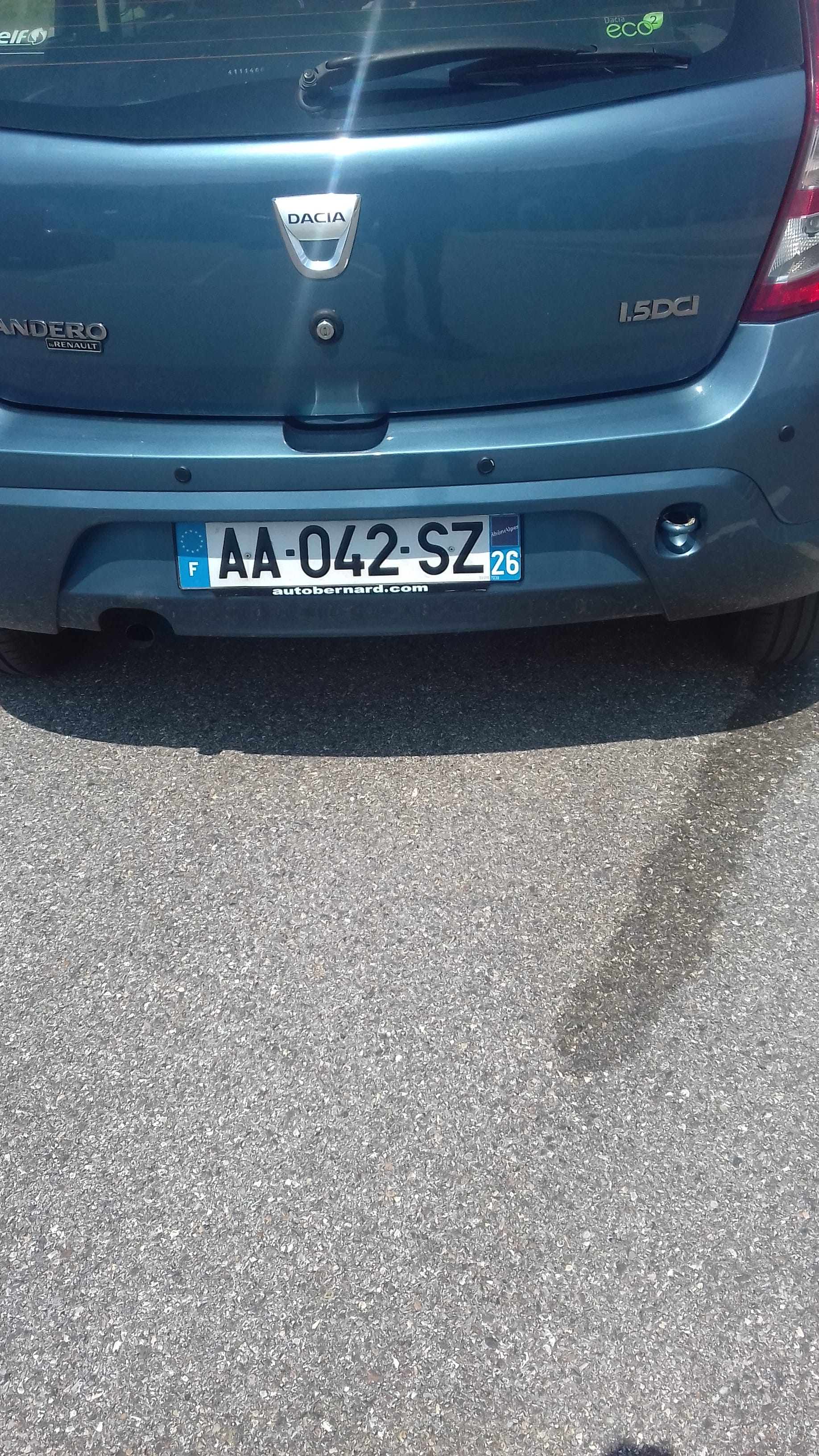 Dacia Sandero 1.5dci avec Attelage