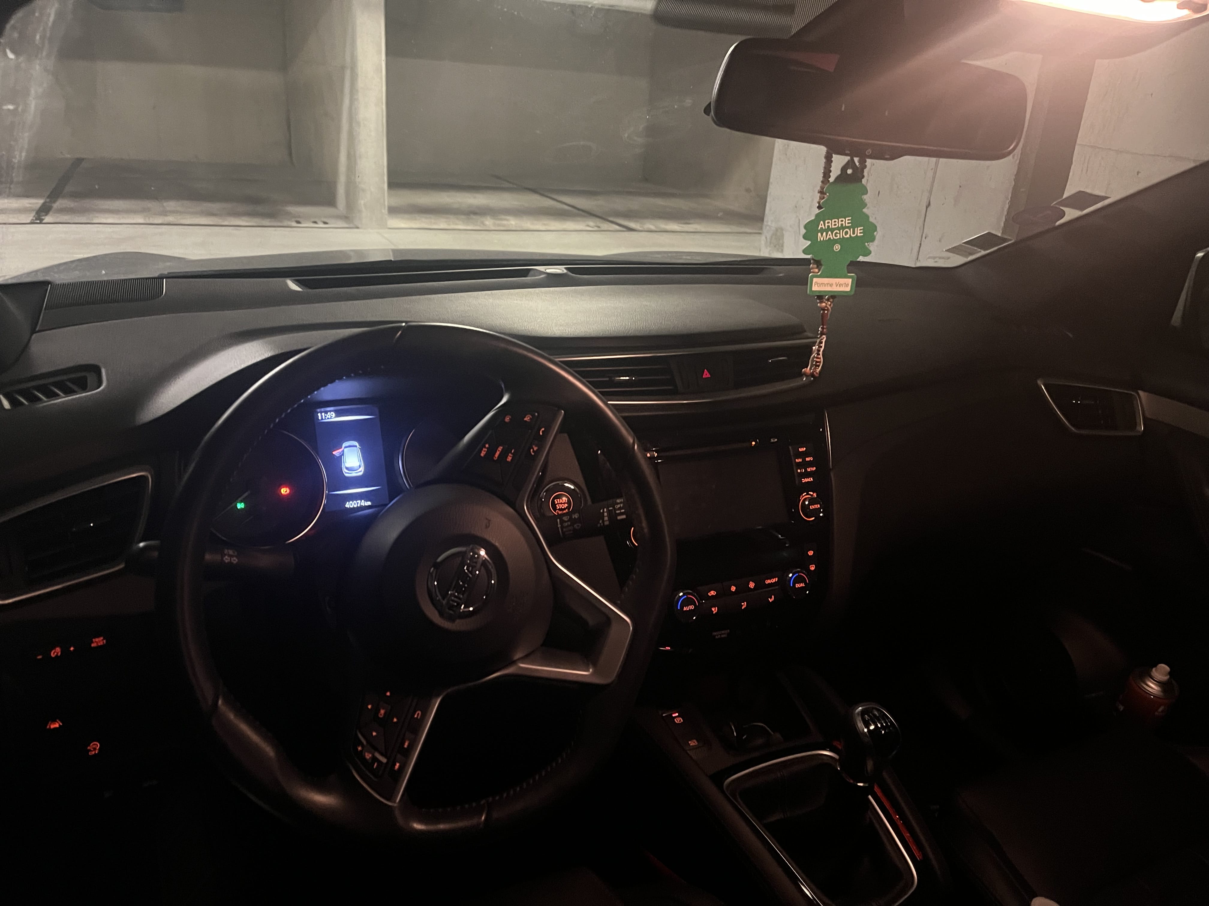 Nissan Qashqai avec GPS