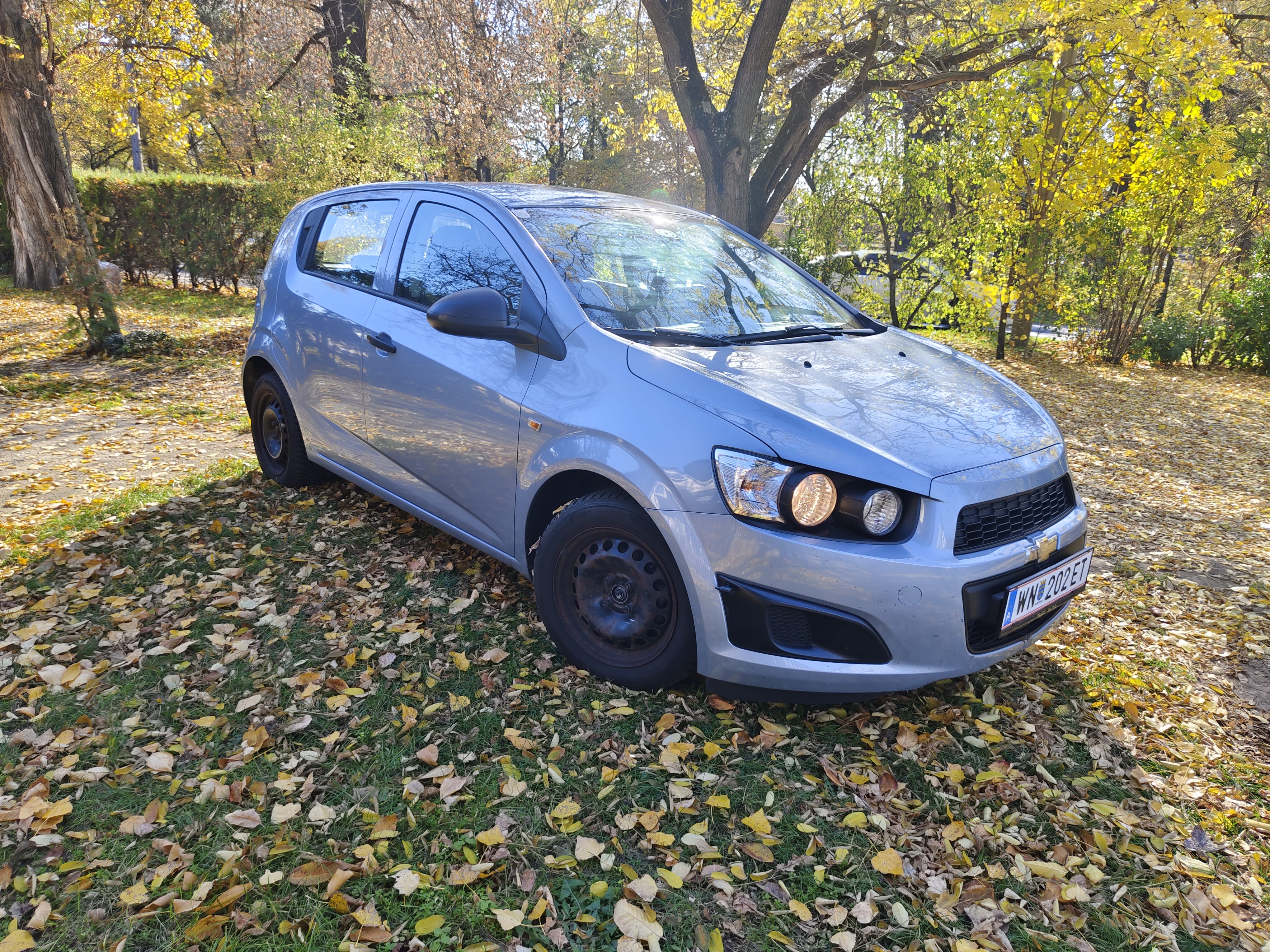Chevrolet Aveo mit Dashcam