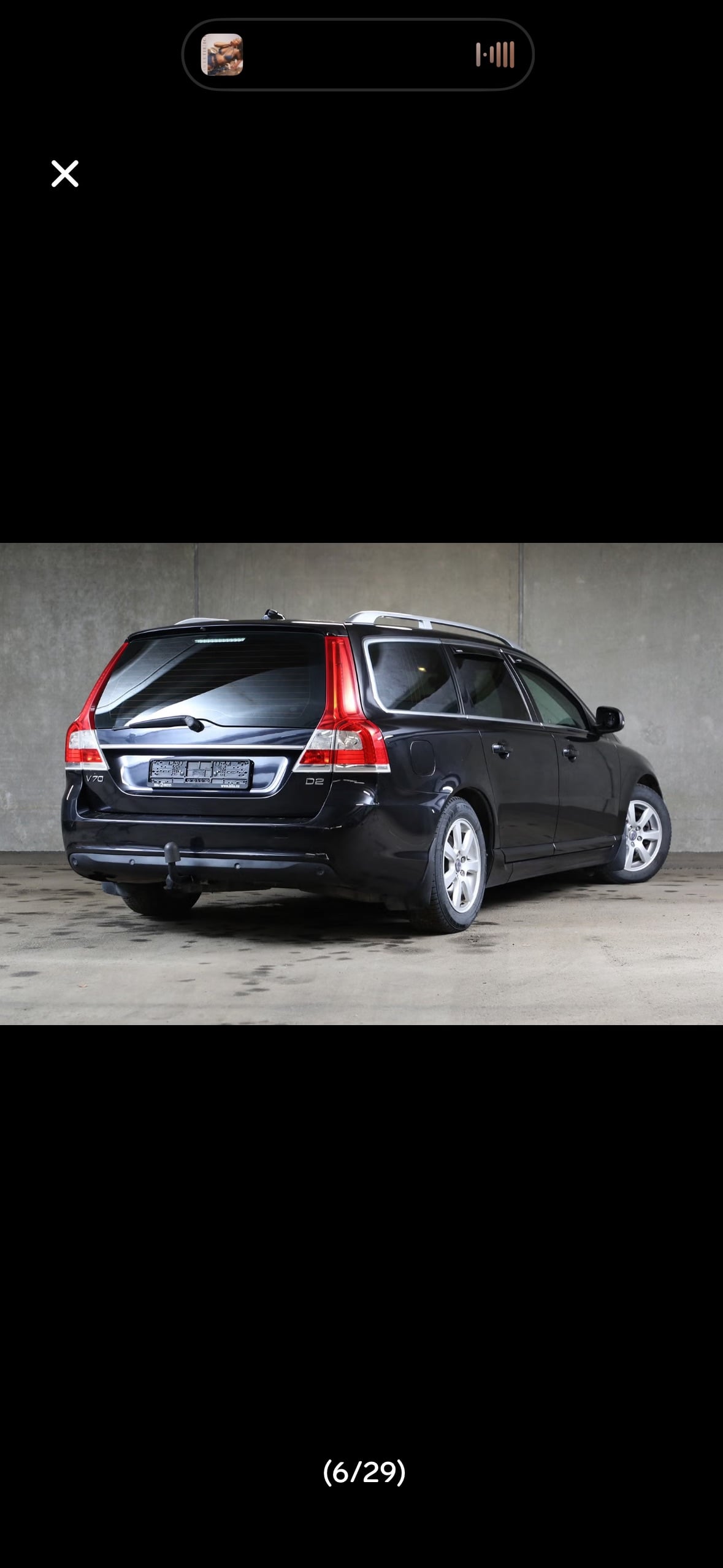 Volvo V70 med Cruisekontroll