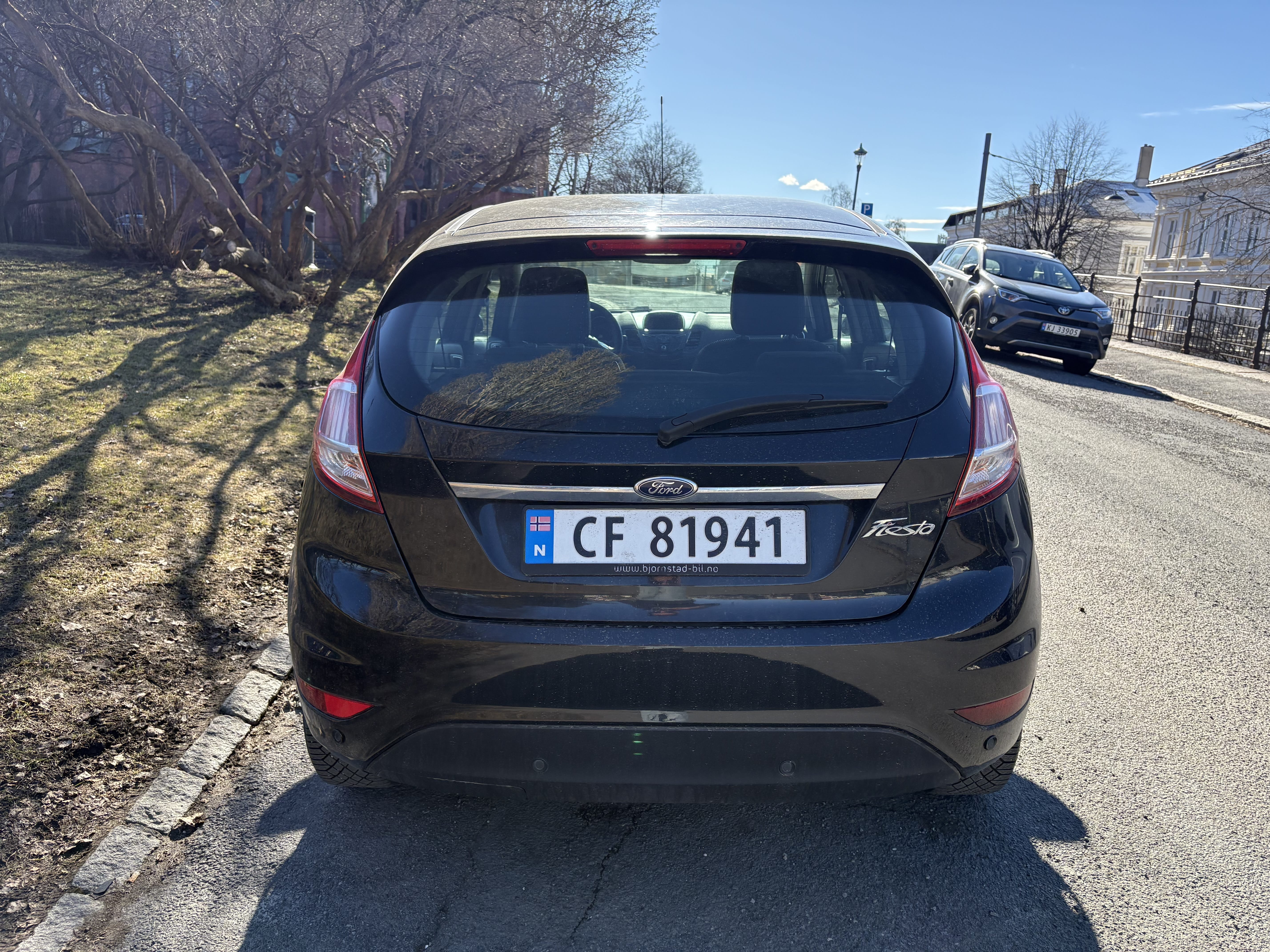 Ford Fiesta mit Navigationsgerät