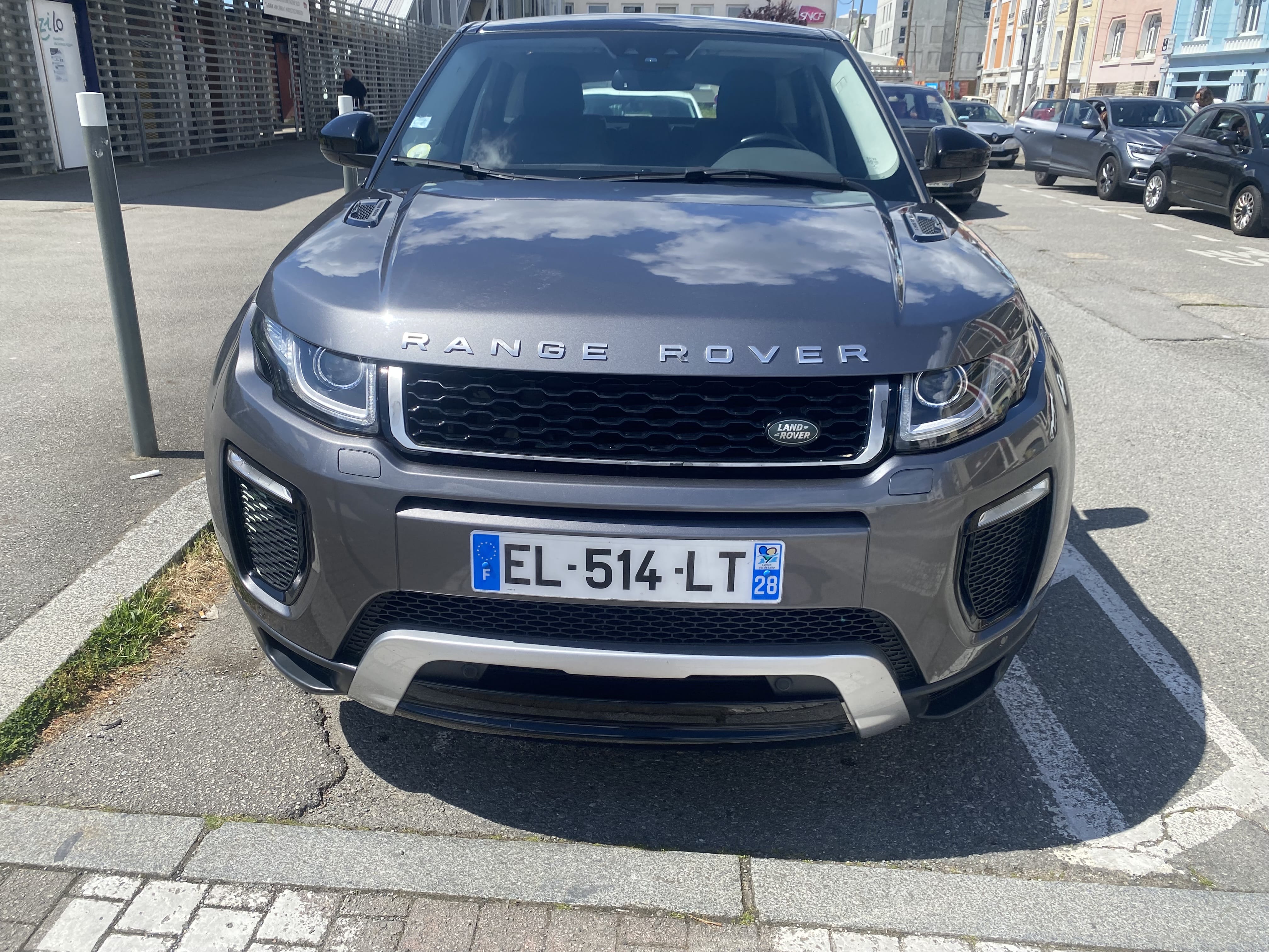 Land-Rover Range Rover Evoque avec Caméra de recul