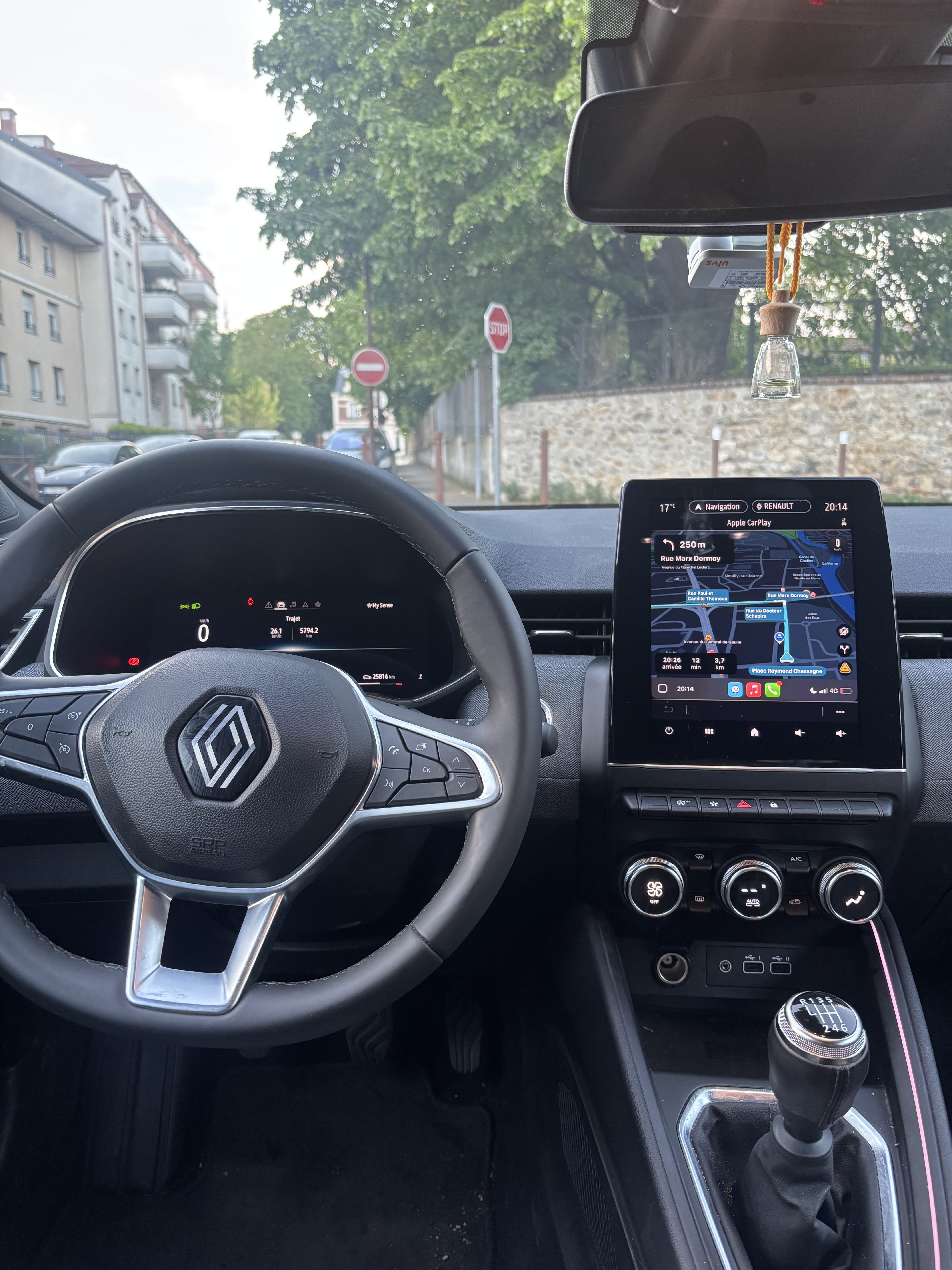 Renault Clio avec Android Auto