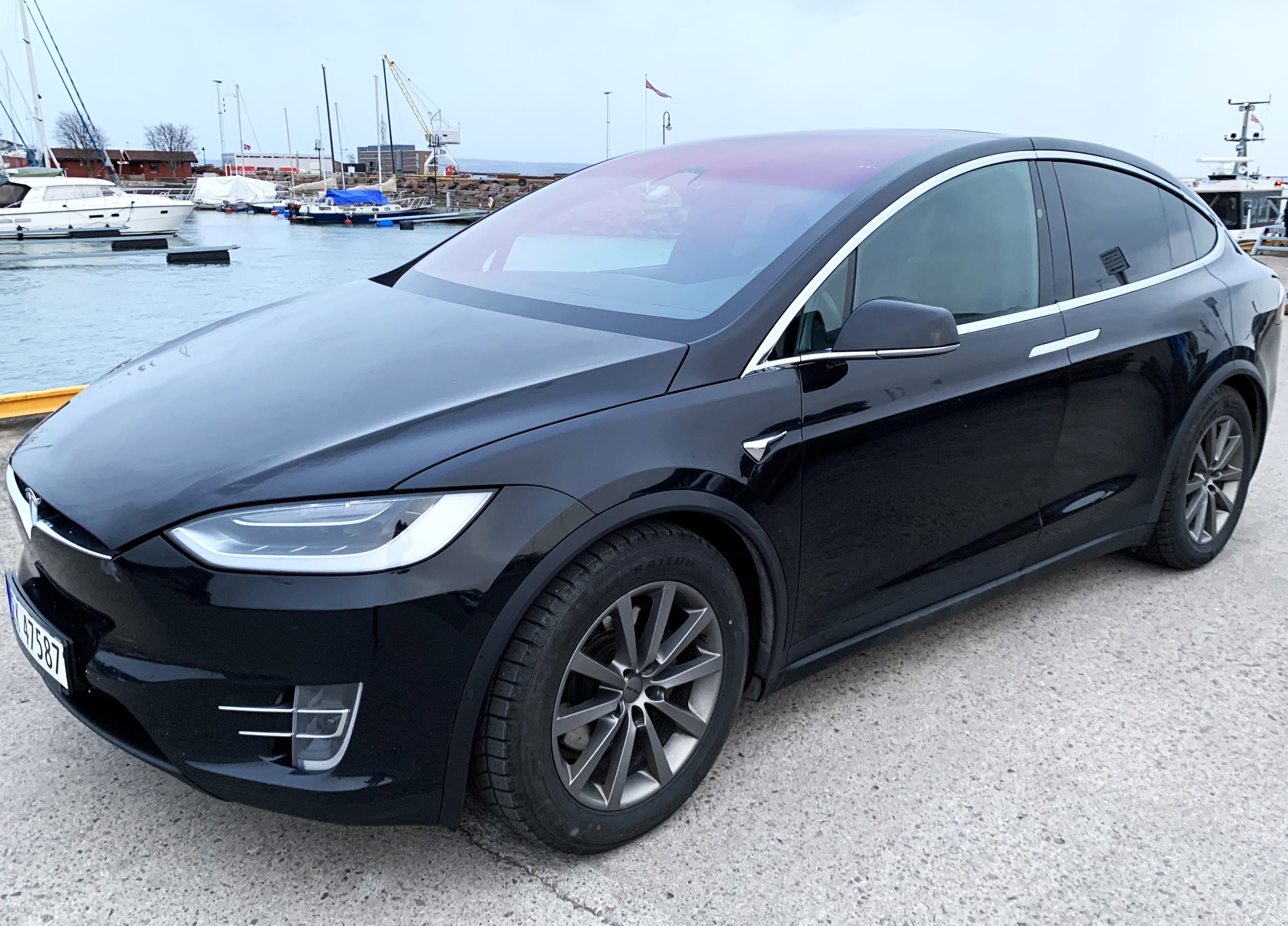 Tesla Model X Gratis lading, 2017, Elektrisk, automatisk, 6 seter