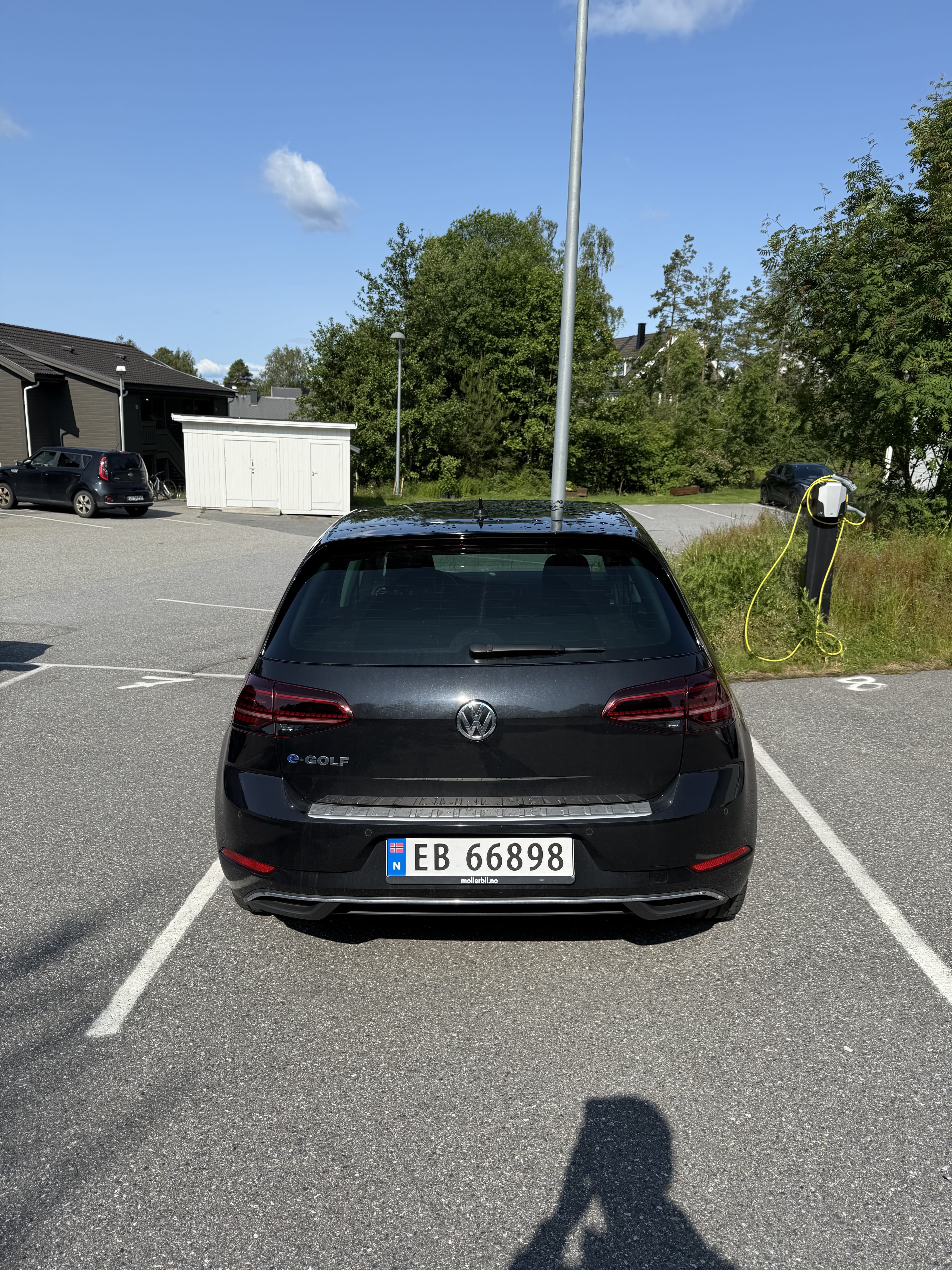 Volkswagen e-Golf med GPS