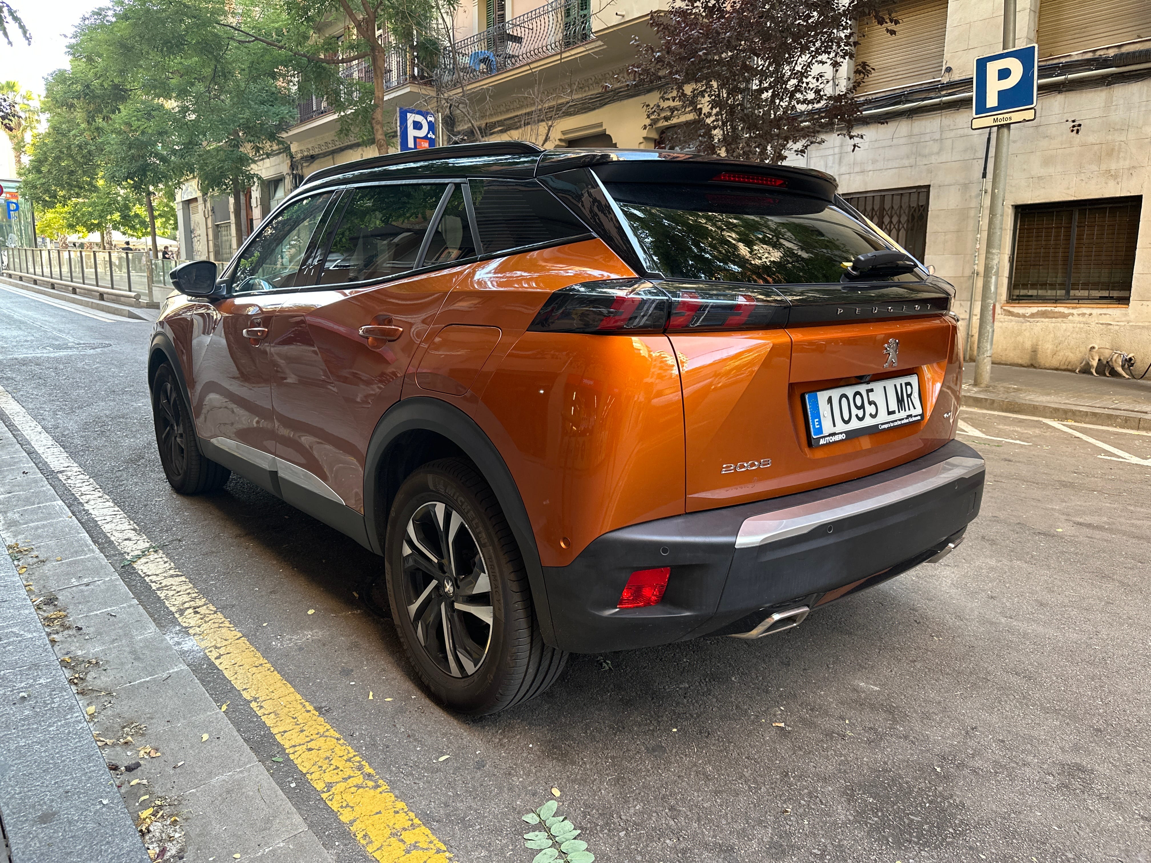 Peugeot 2008 mit Rückfahrkamera