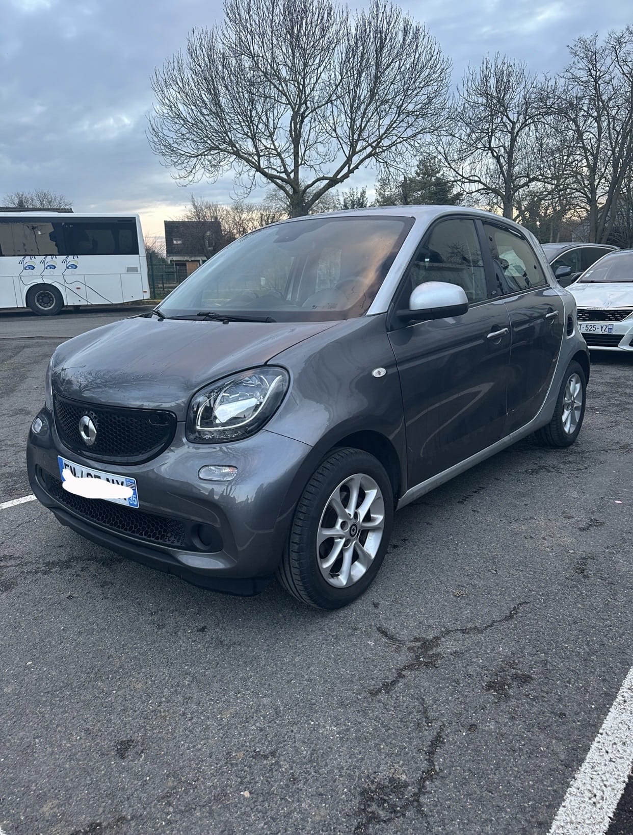 Smart Forfour, 2017, Essence 98, automatique