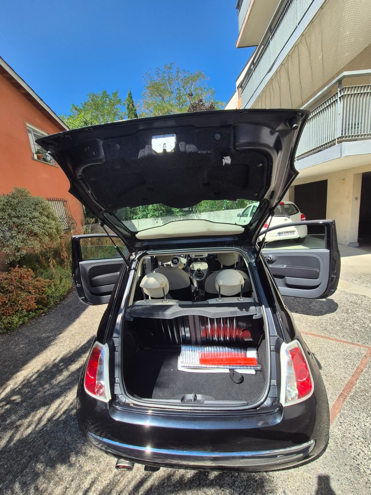 Fiat 500 Lounge avec Autoradio