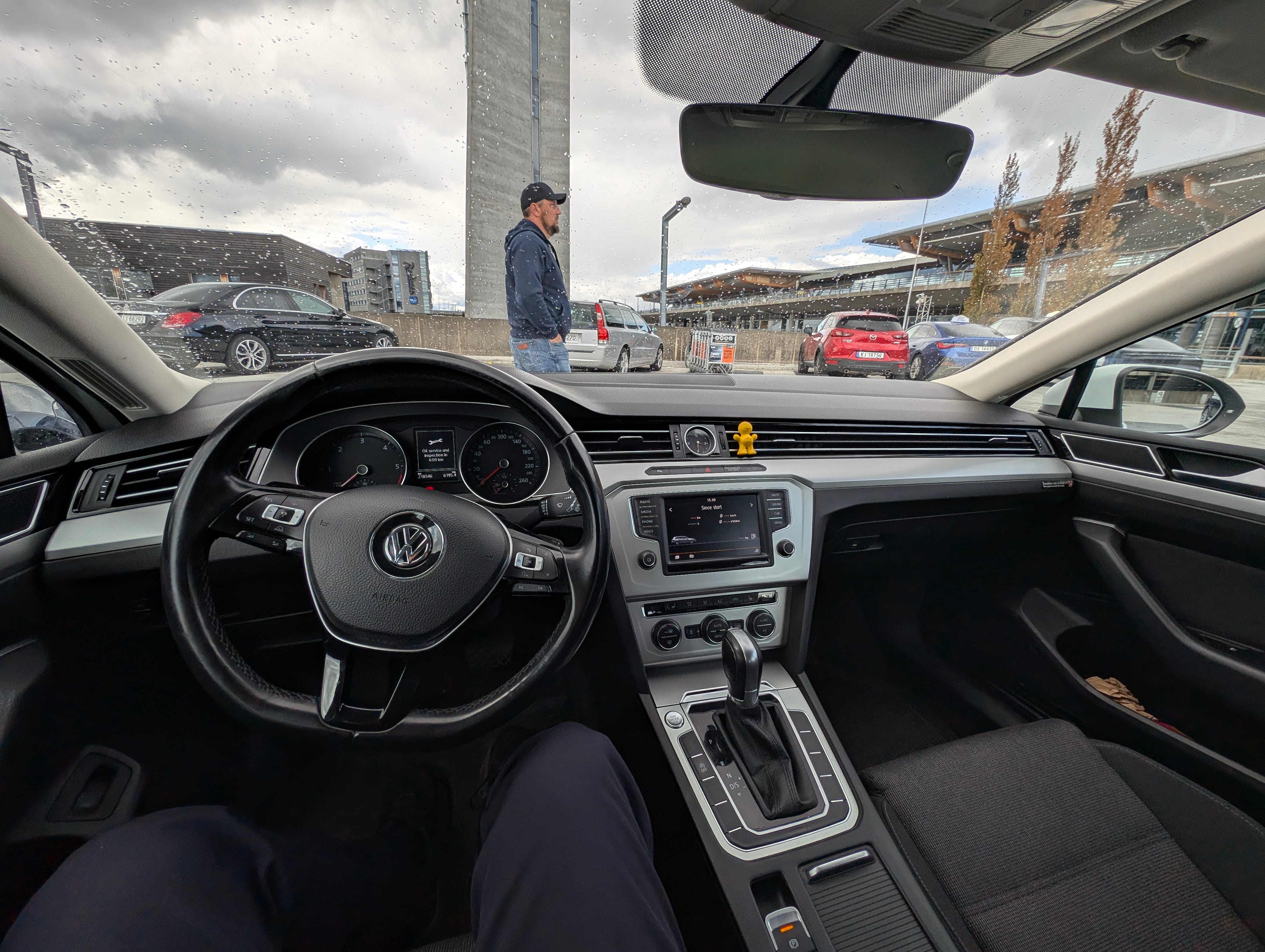 Volkswagen Passat med Ryggekamera
