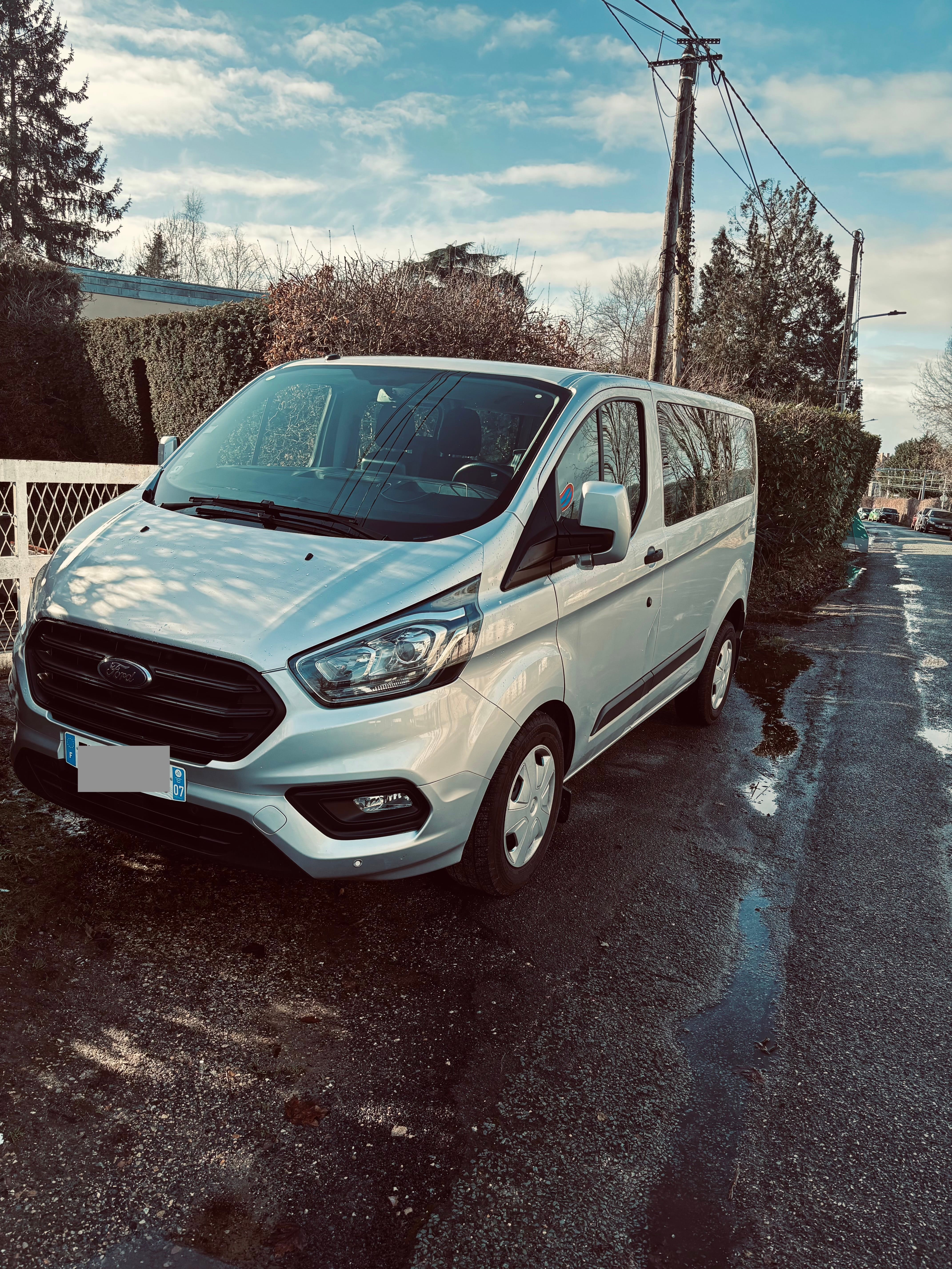 Ford Transit Custom Kombi, 2018, Diesel, 9 places et plus