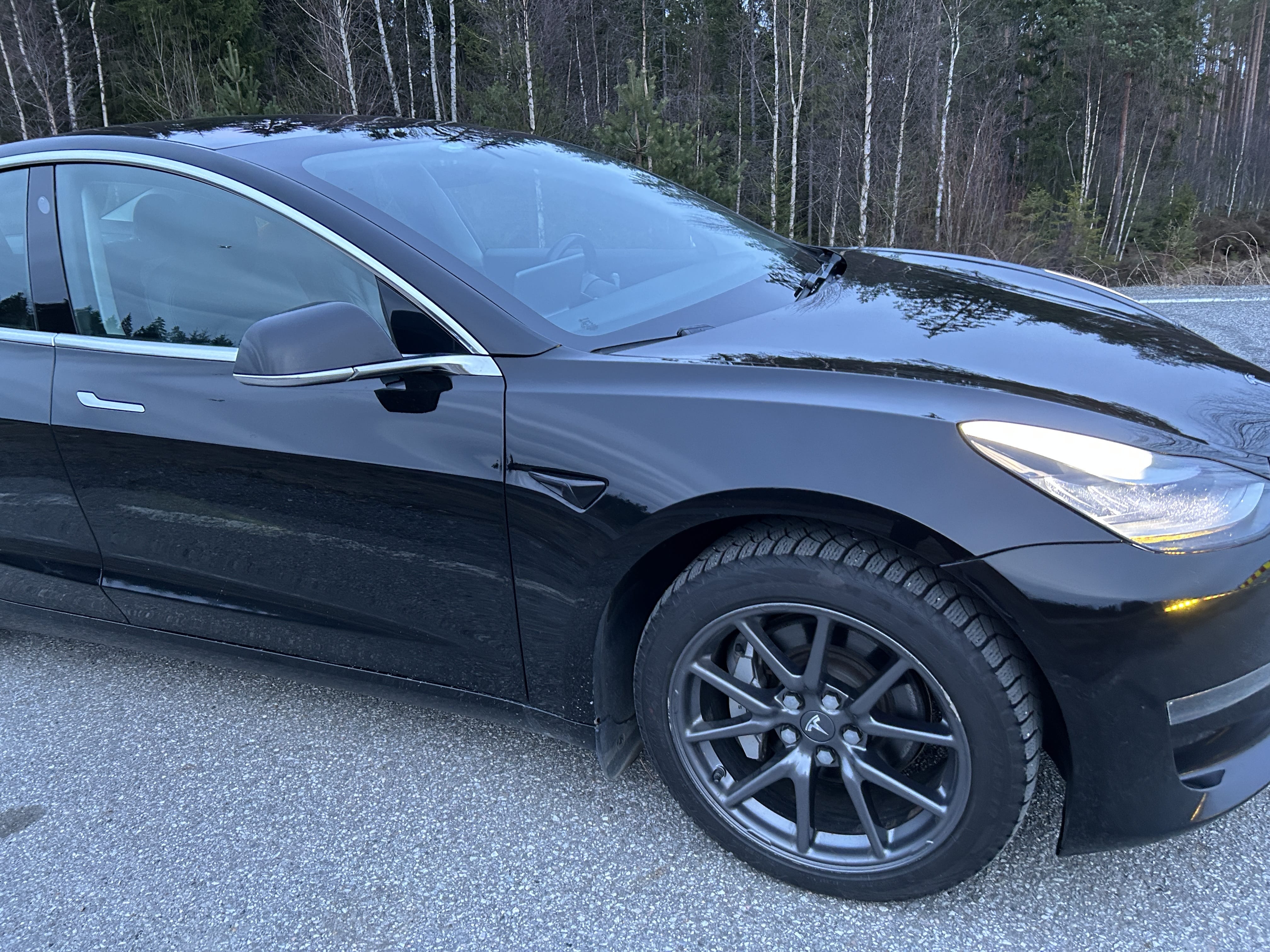 Tesla Model 3 Long Range med Babysete