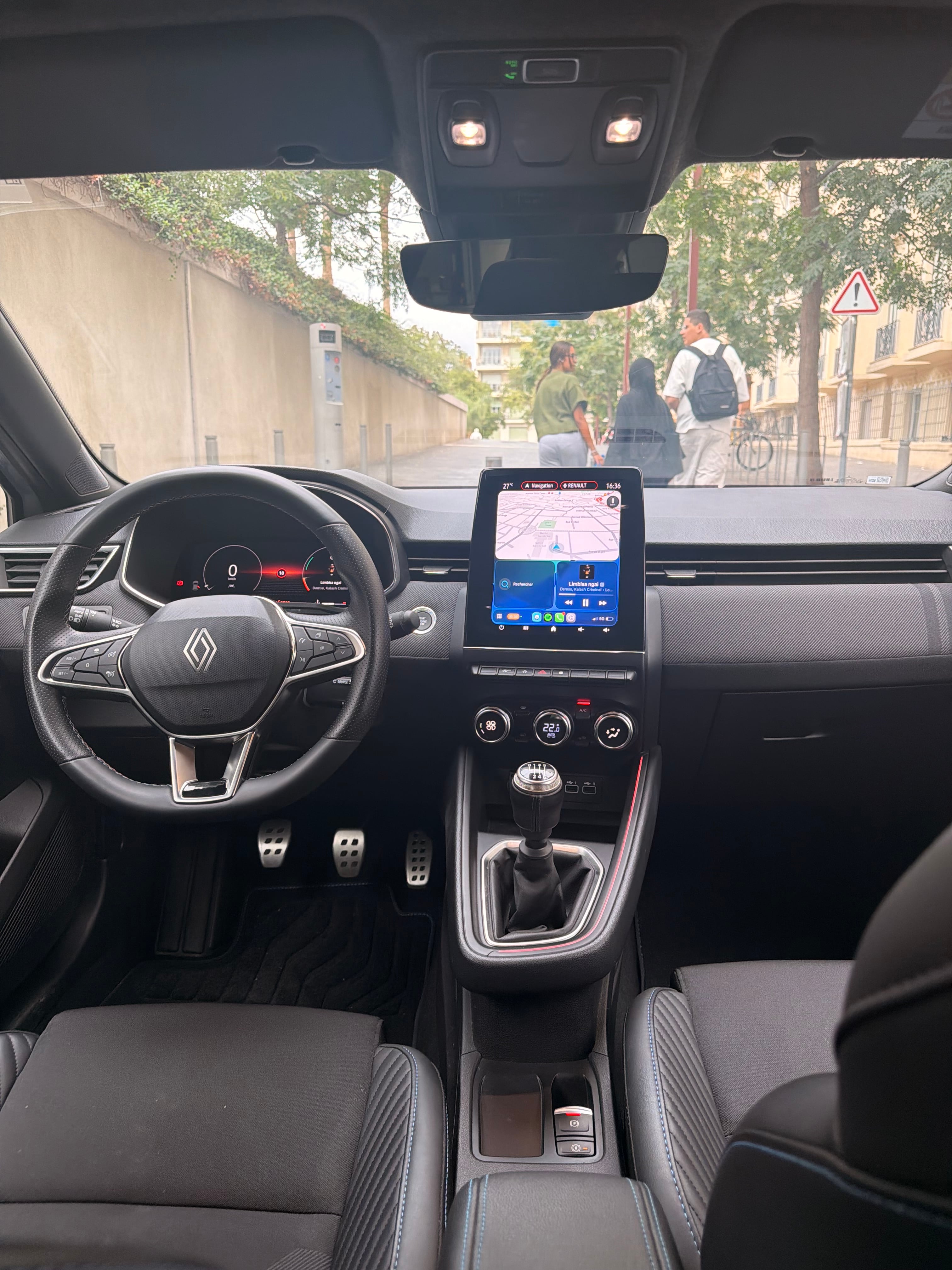 Renault Clio Alpine med GPS