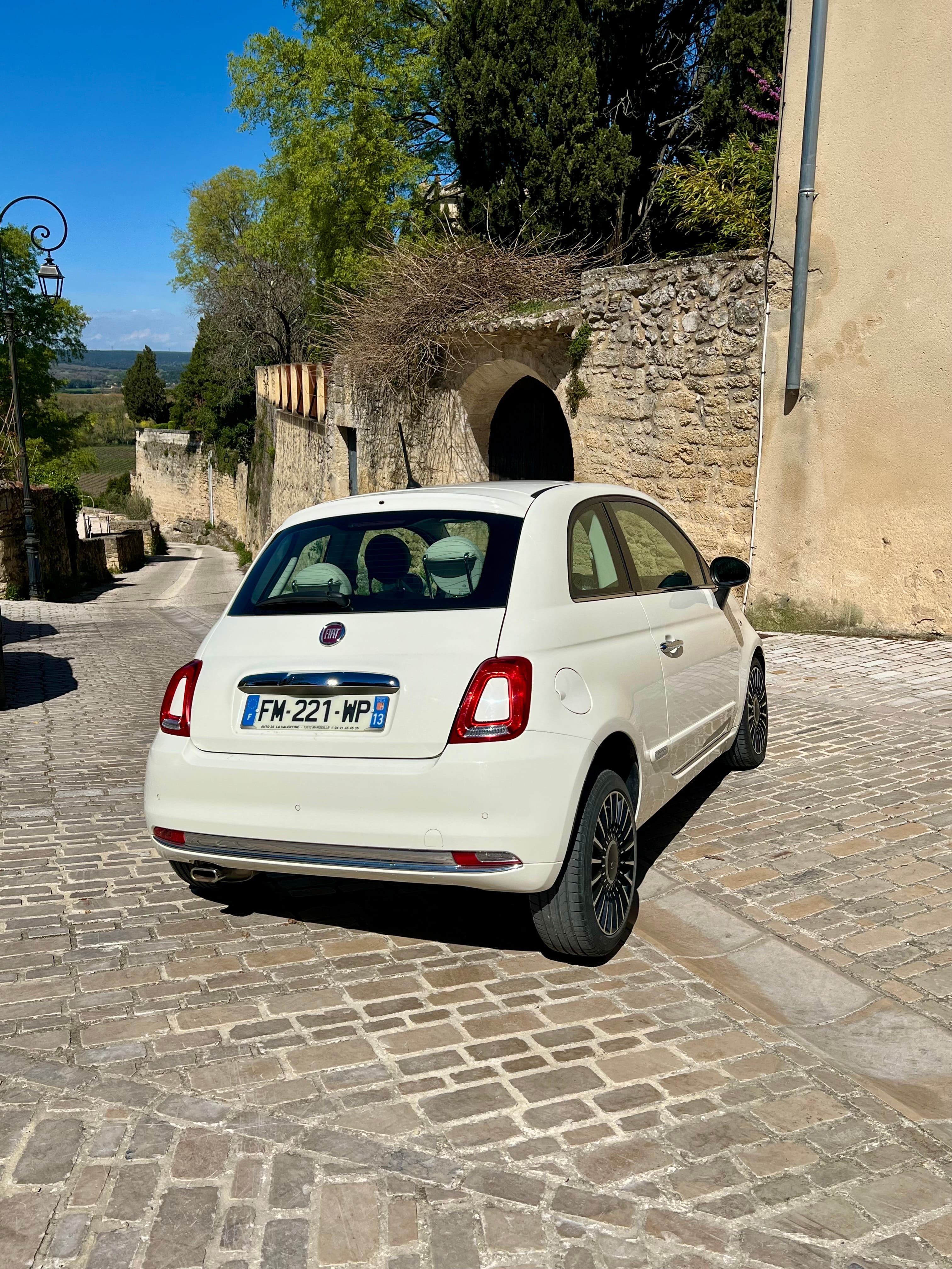 Fiat 500 avec GPS