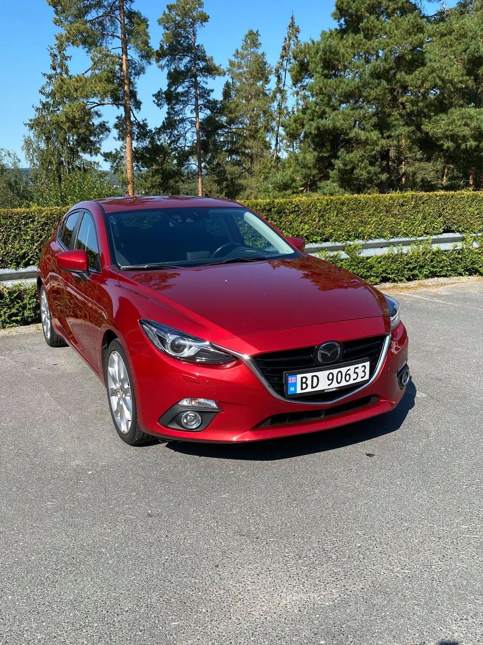 Mazda 3, 2015, Blyfri 95, automatic