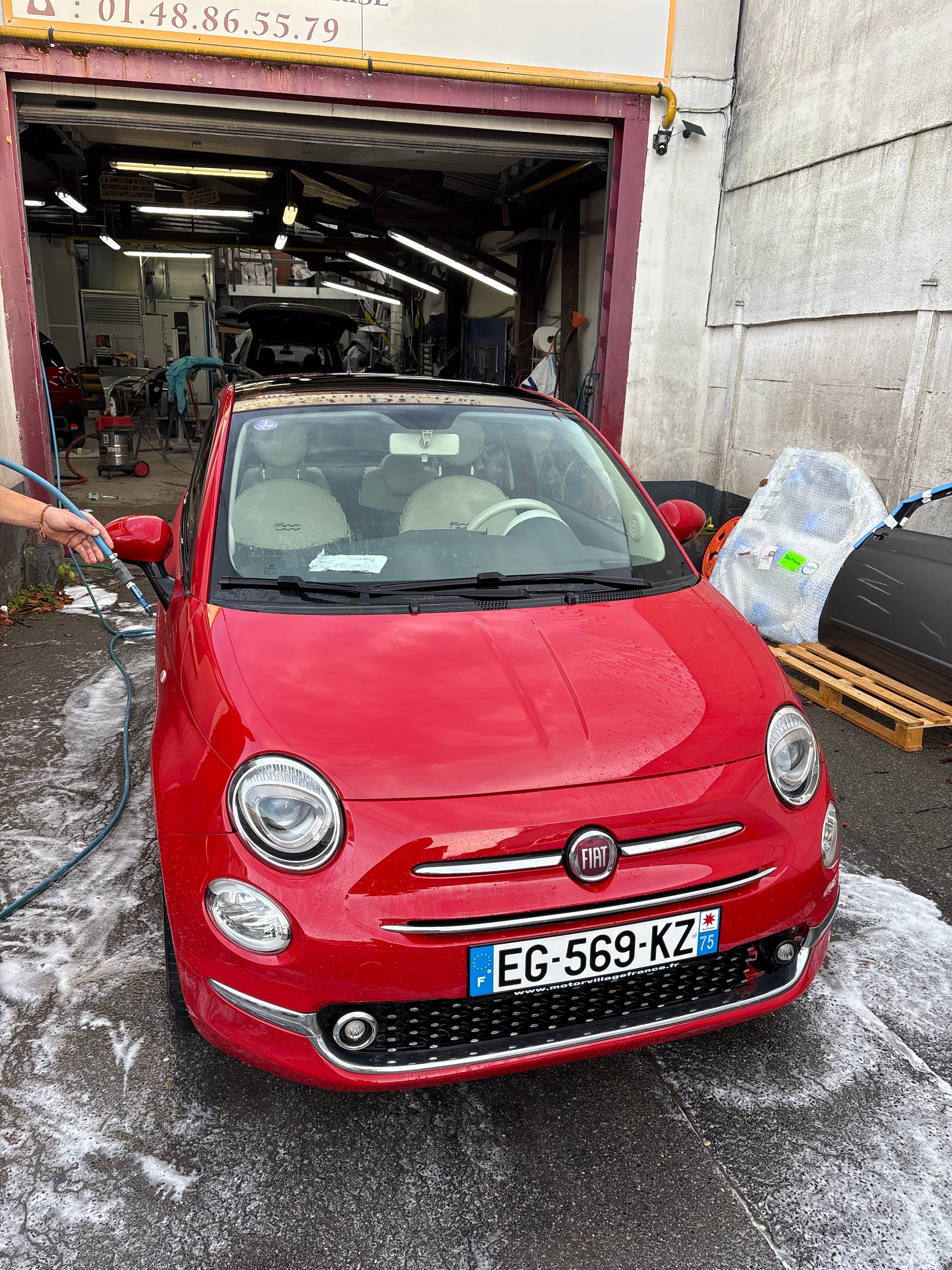 Fiat 500, 2016, Essence 95, automatique