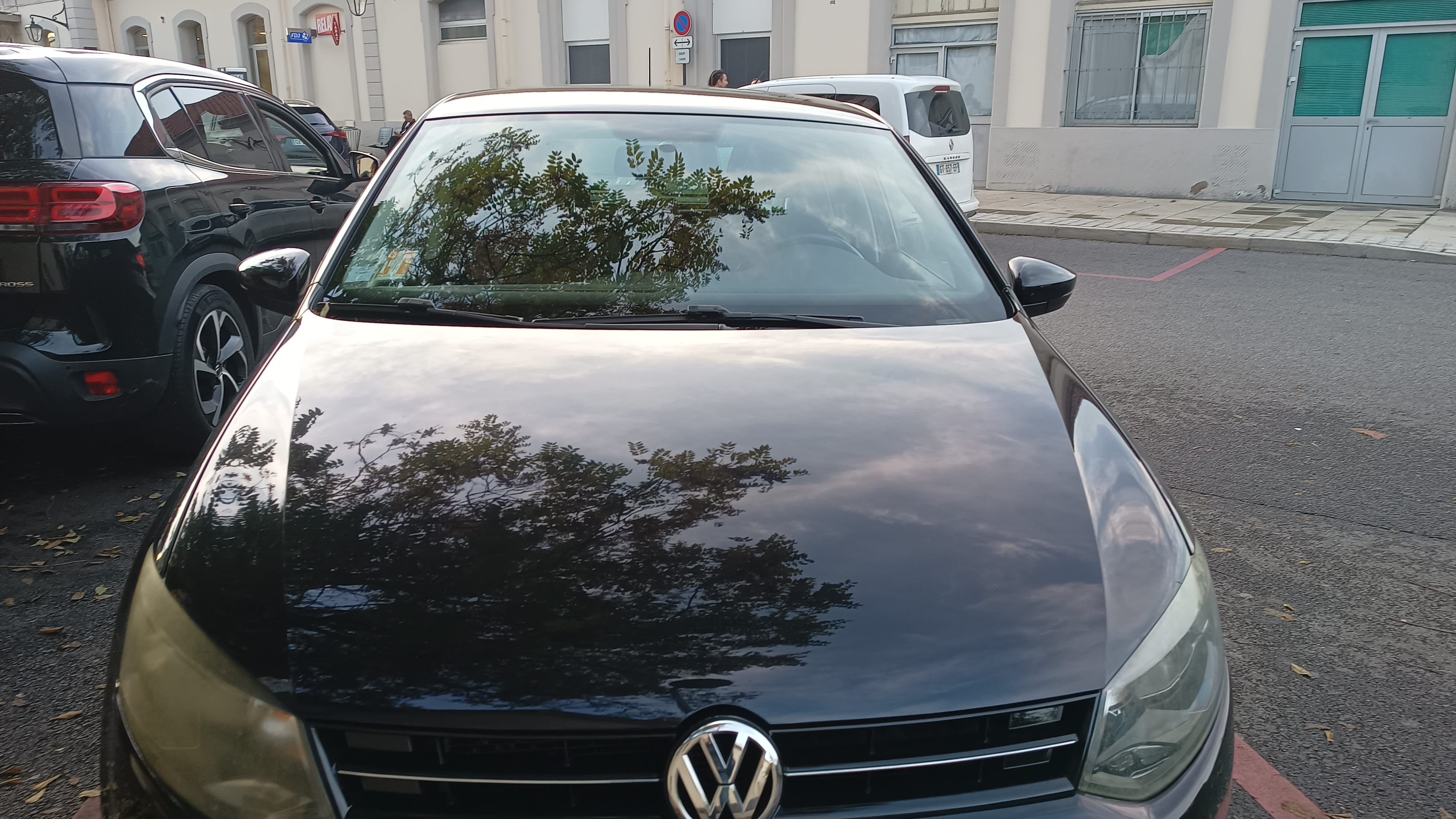 Volkswagen Polo avec Pneus neige