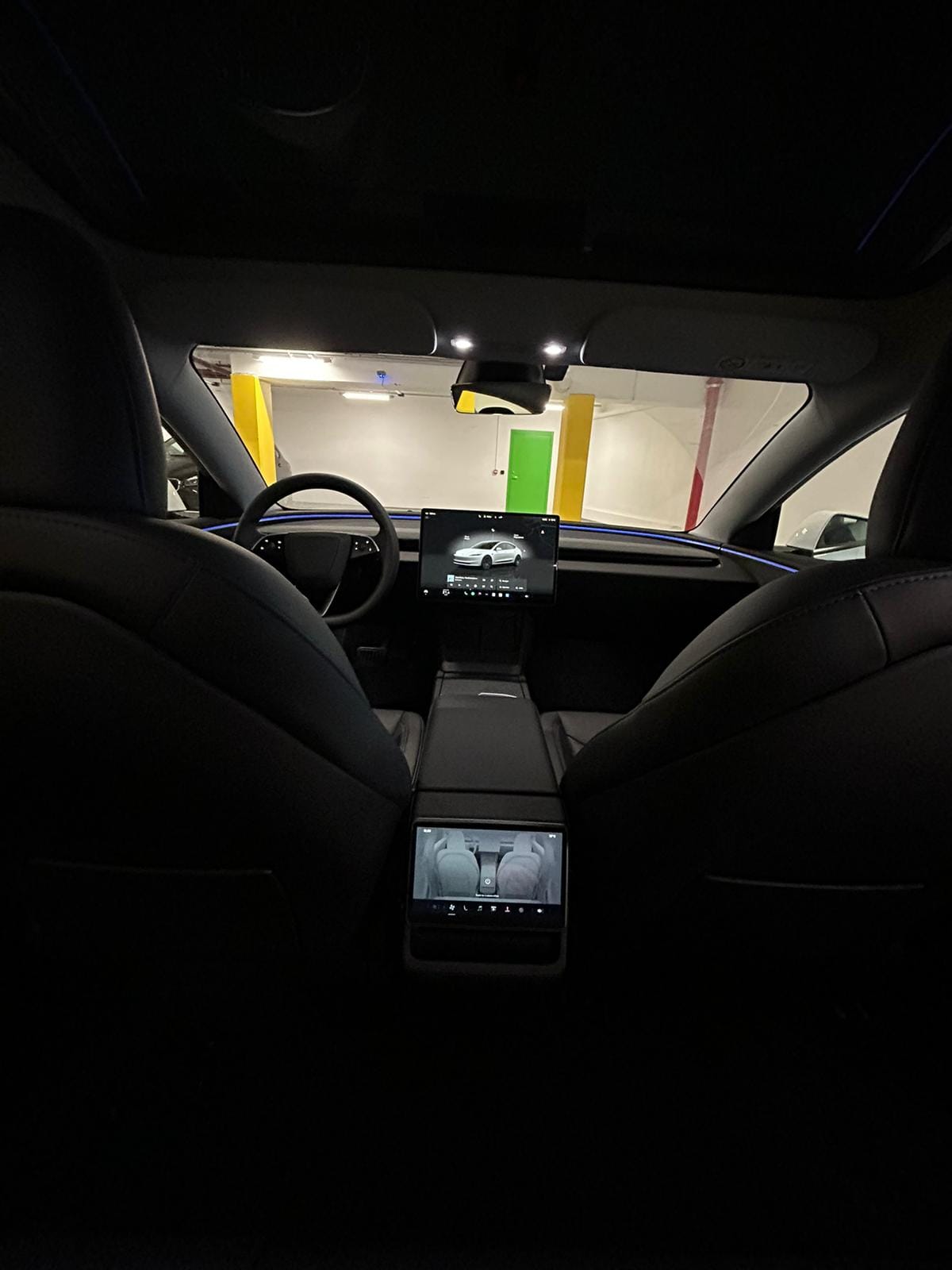 Tesla Model 3 med Bluetooth audio