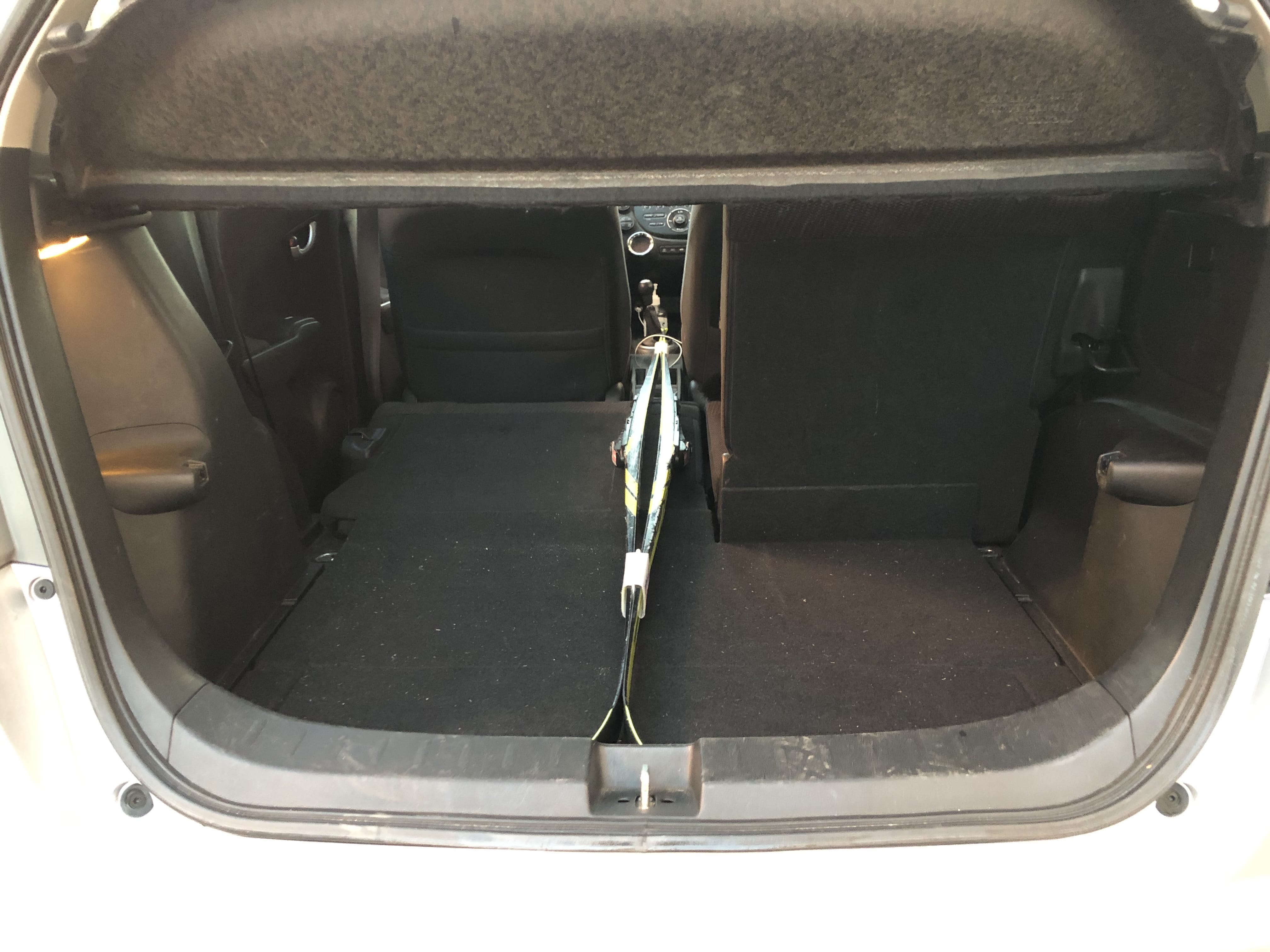 Honda Jazz with Ski racks