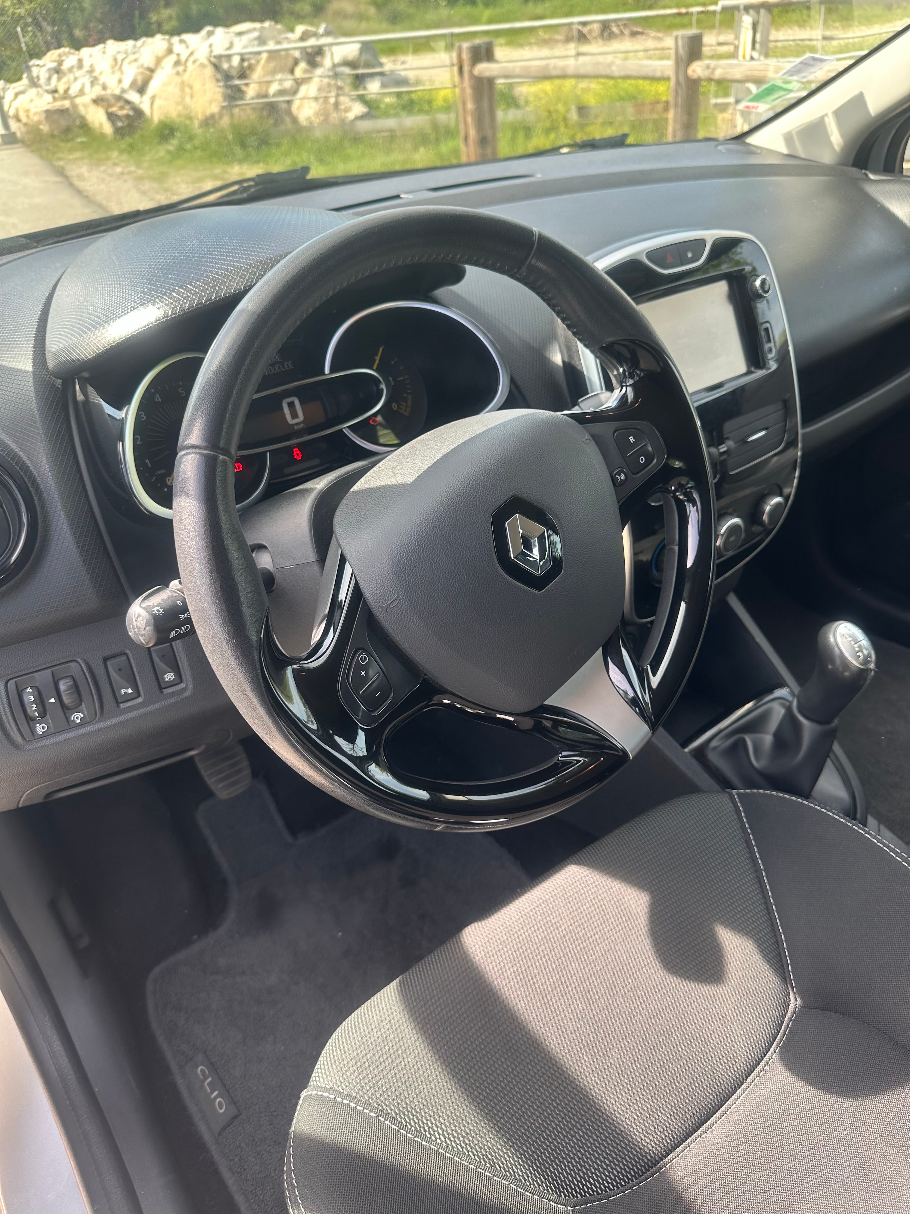 Renault Clio Intense grise met Cruise control