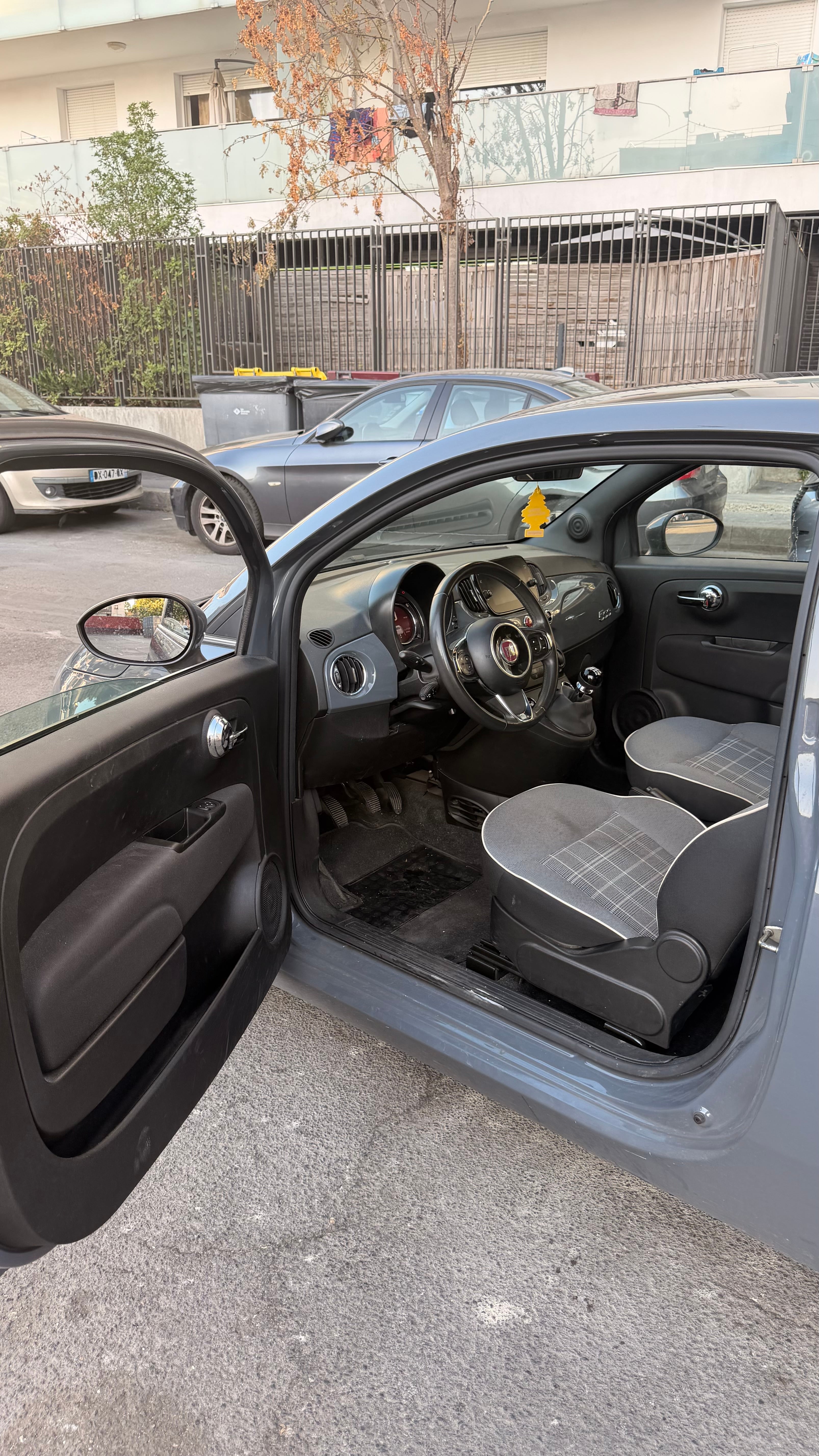 Fiat 500 avec GPS