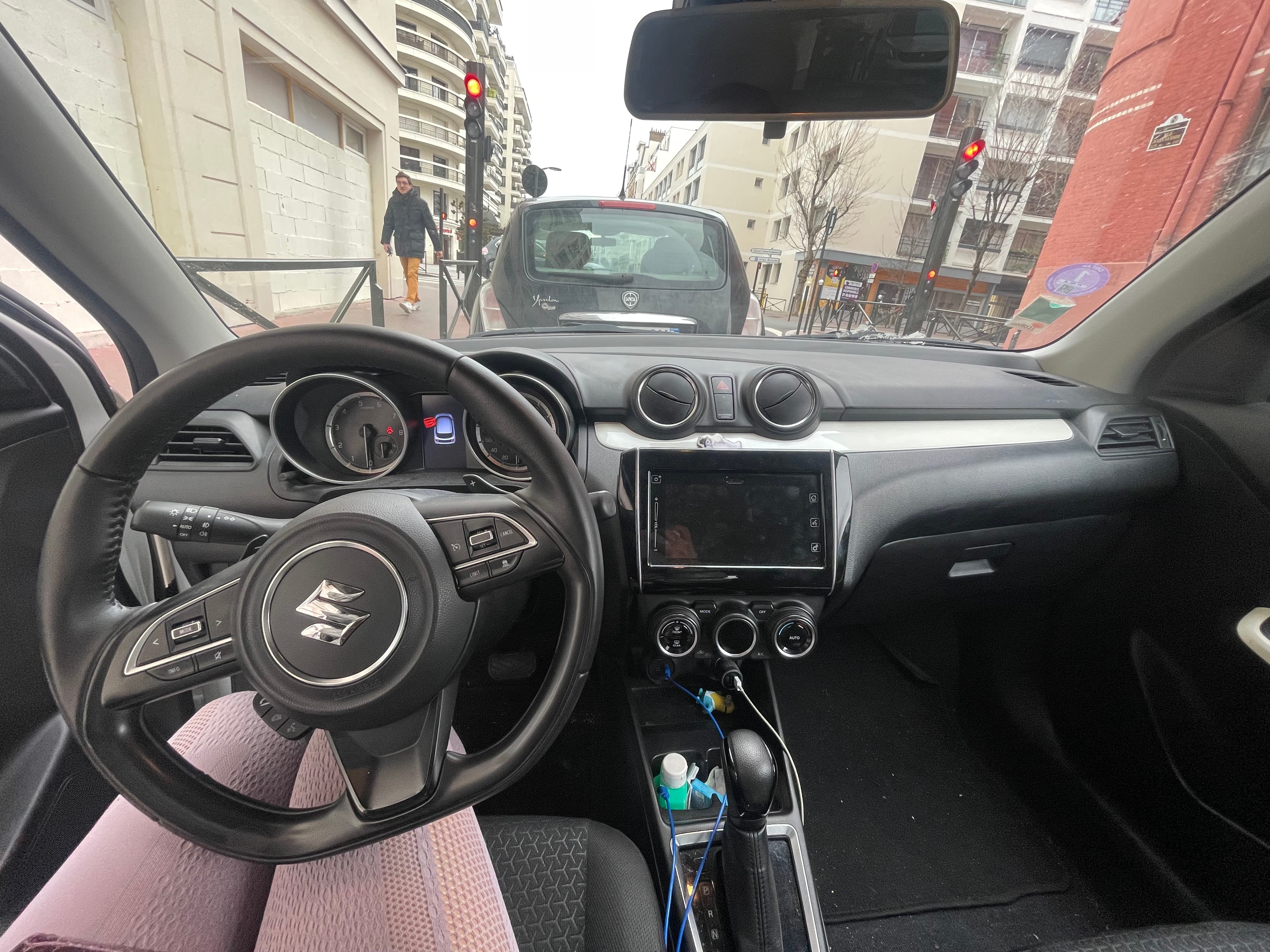 Suzuki Swift avec Dashcam