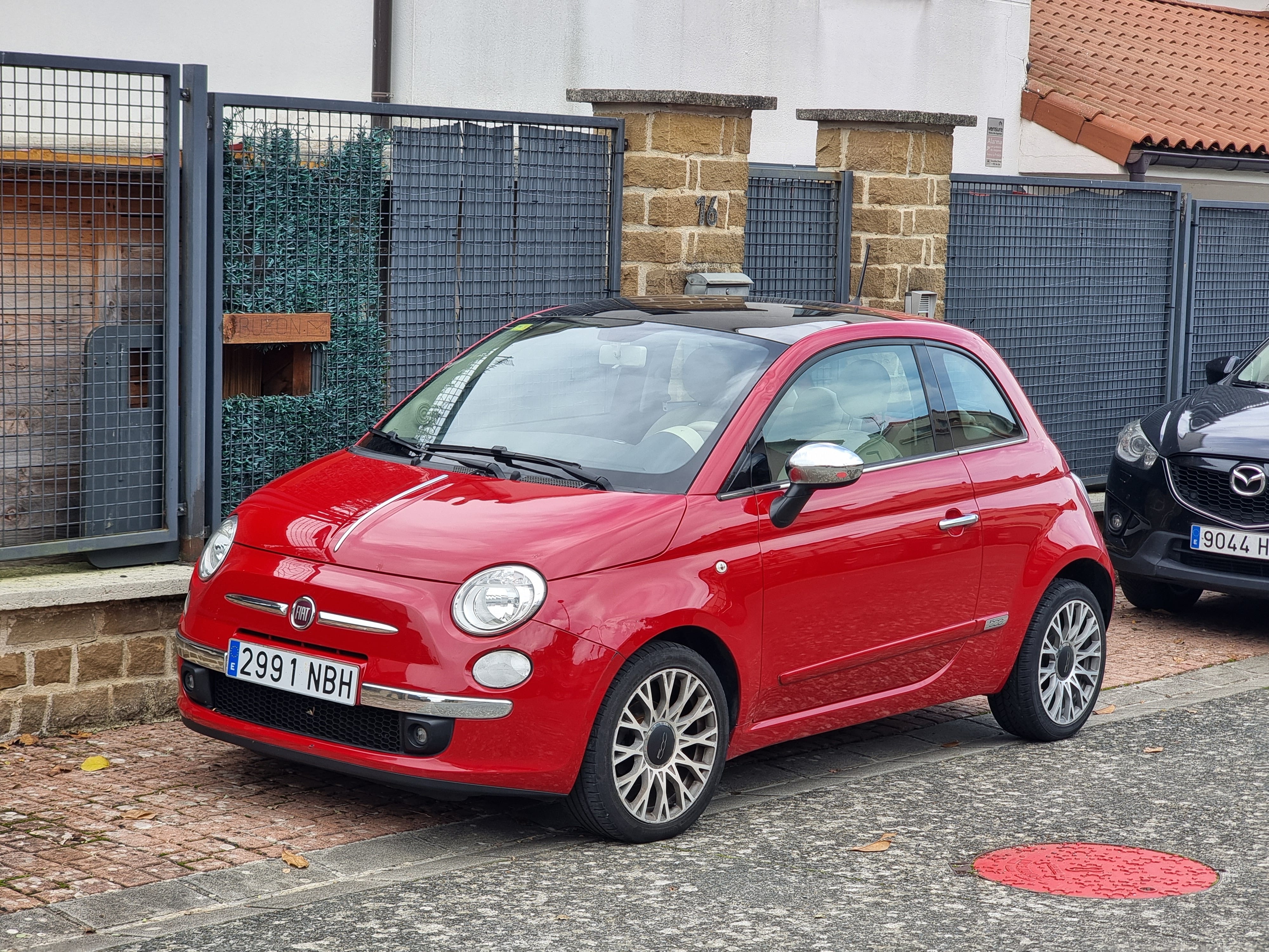 Fiat 500, 2013, Gasolina 95