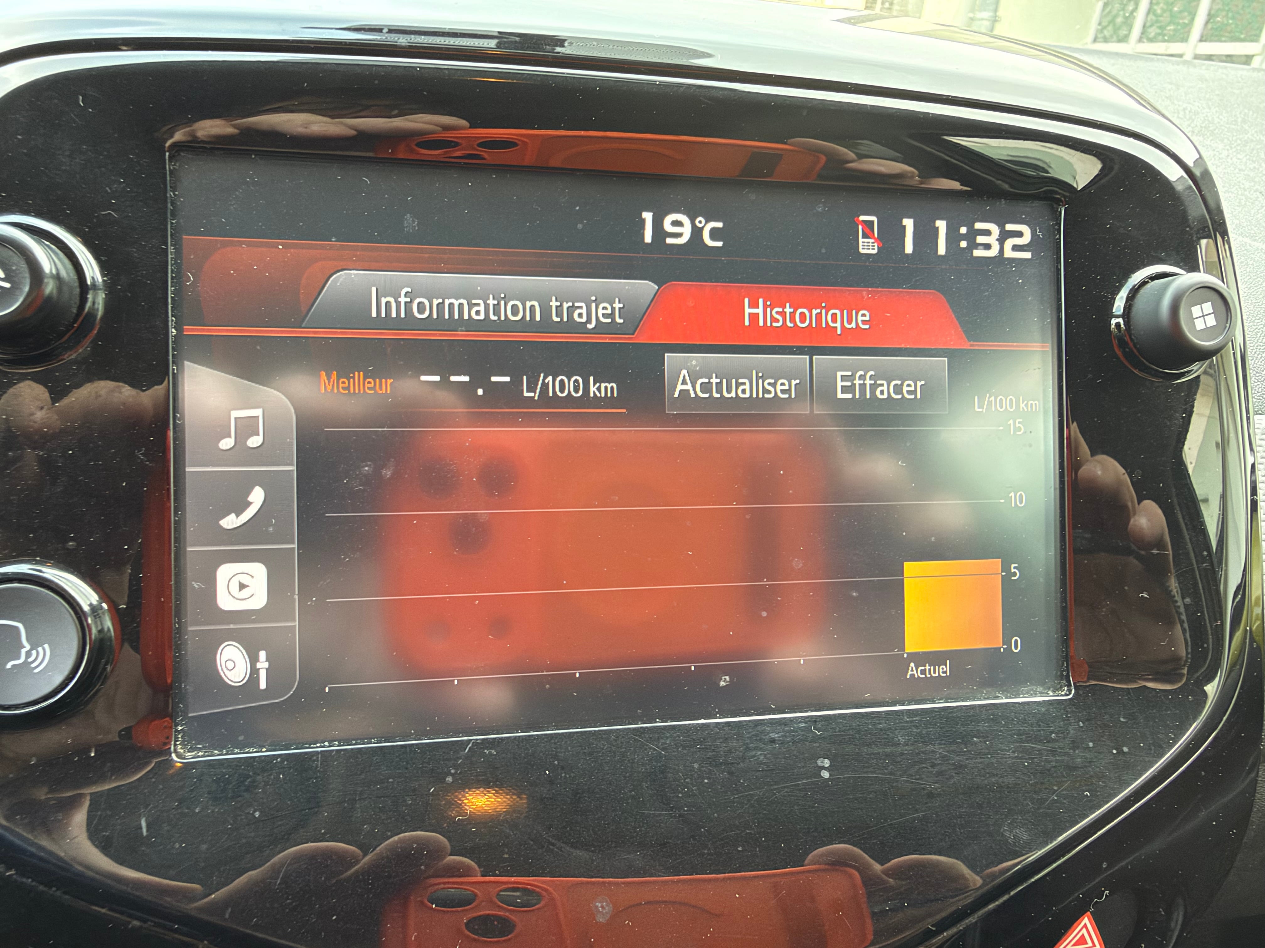 Peugeot 108 avec Android Auto