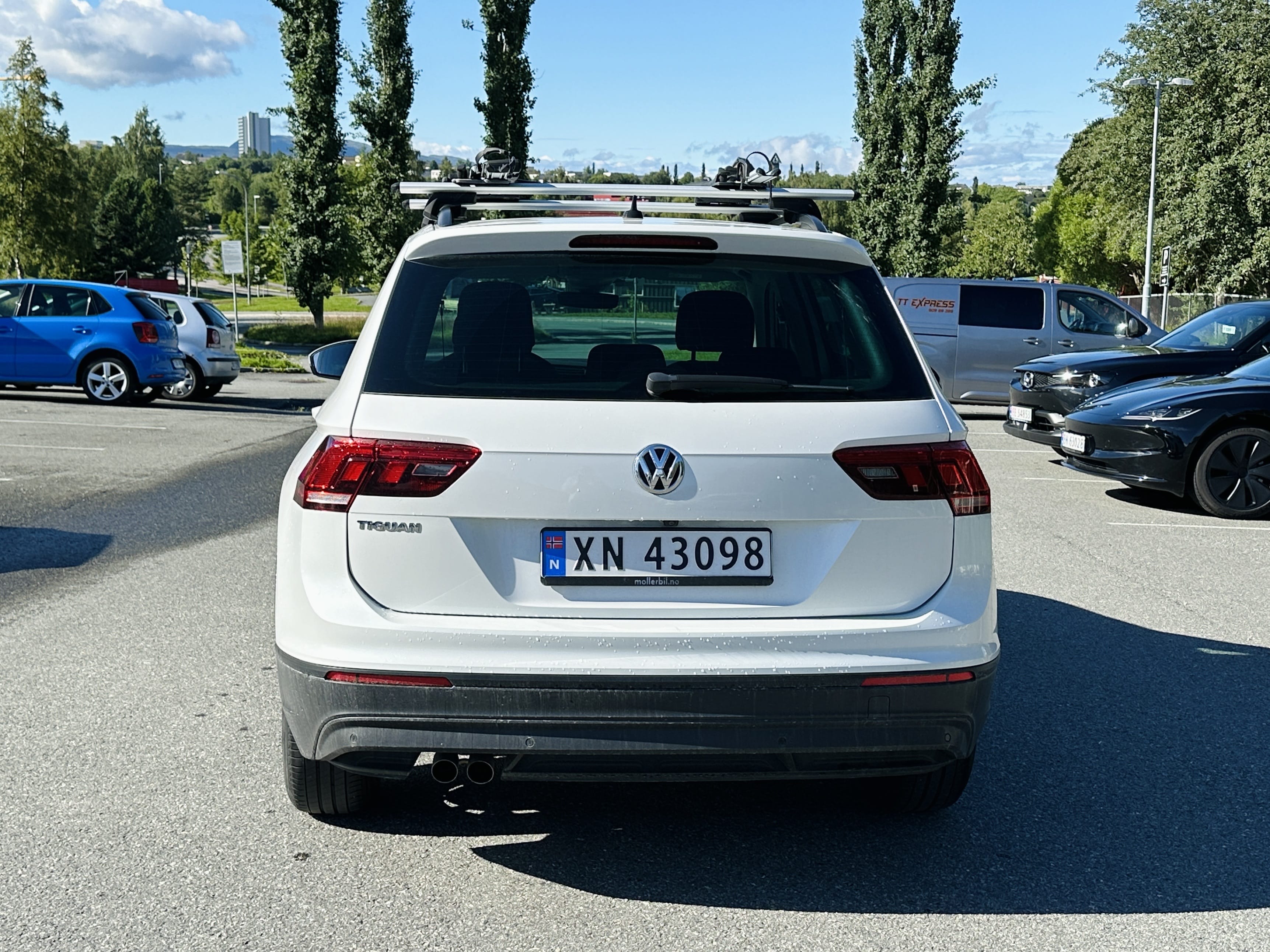 Volkswagen Tiguan med Vinterdekk
