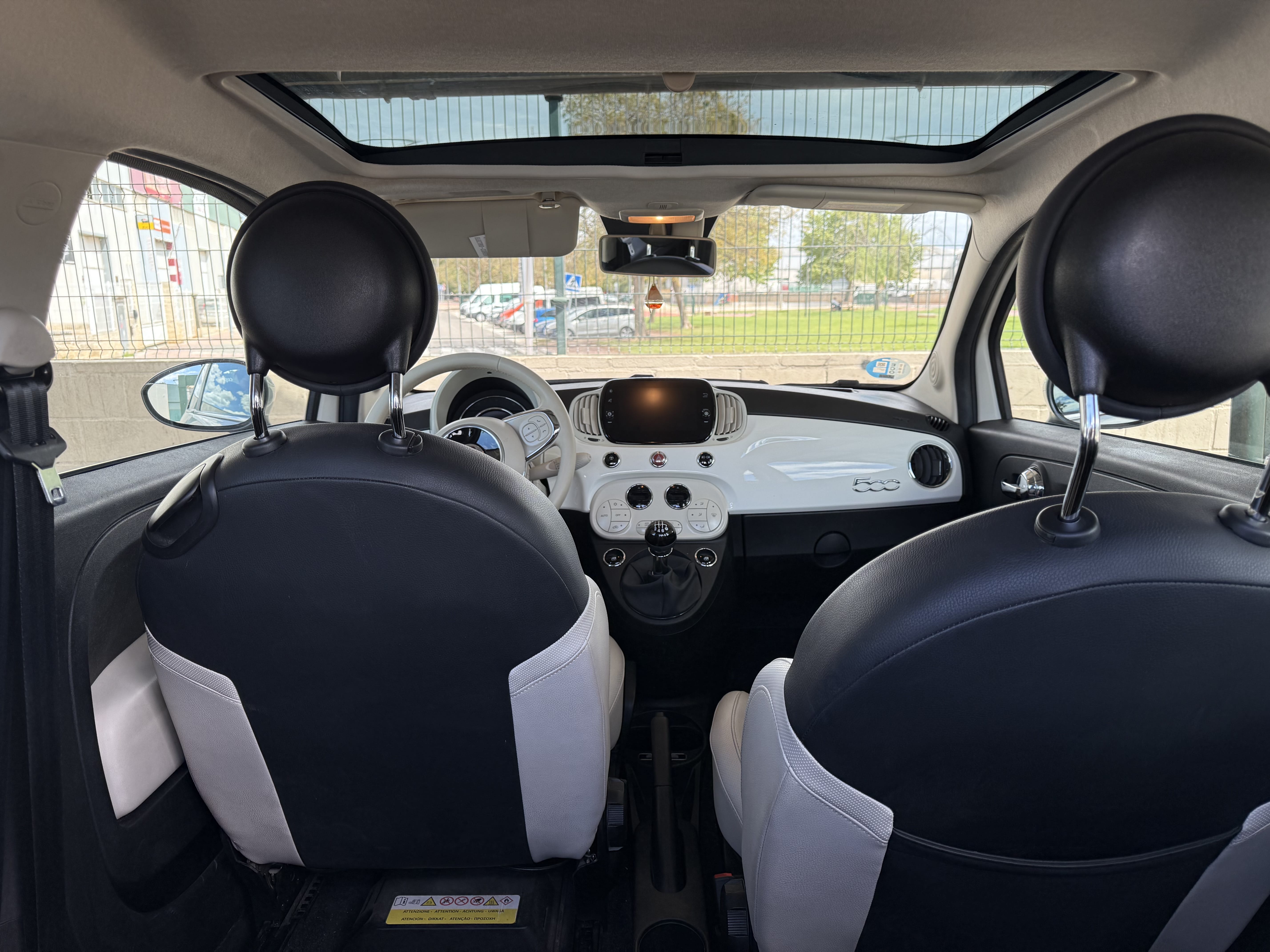 Fiat 500 met GPS