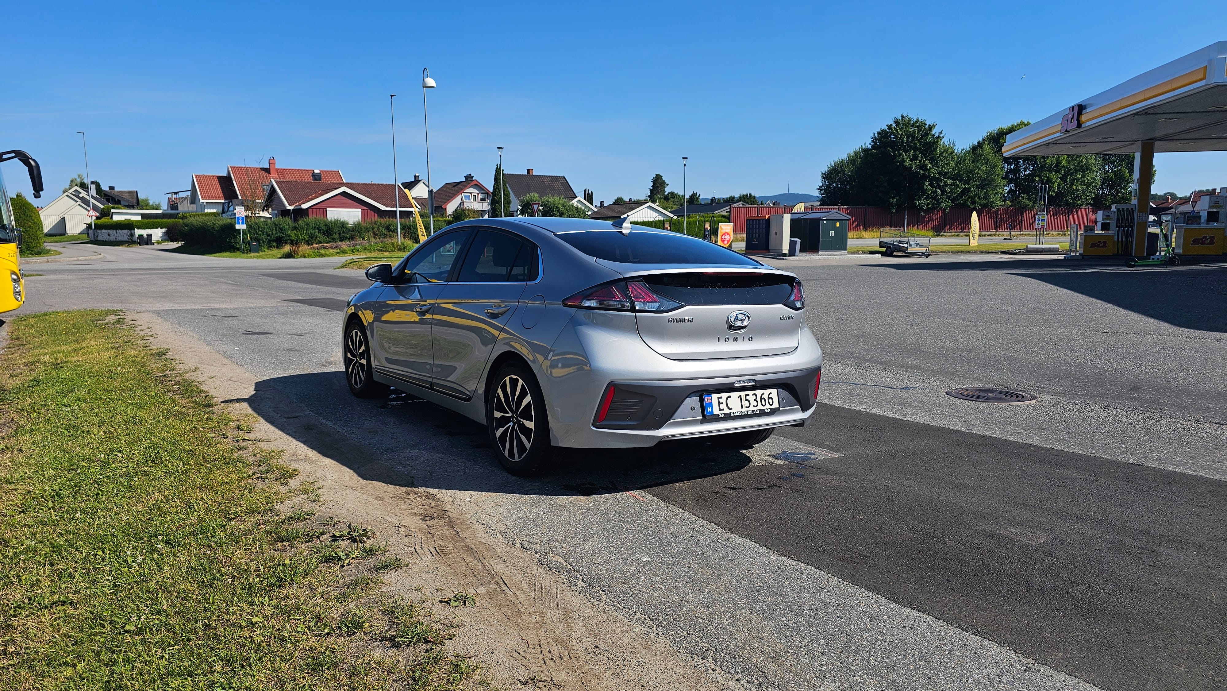 Hyundai Ioniq med Ryggekamera