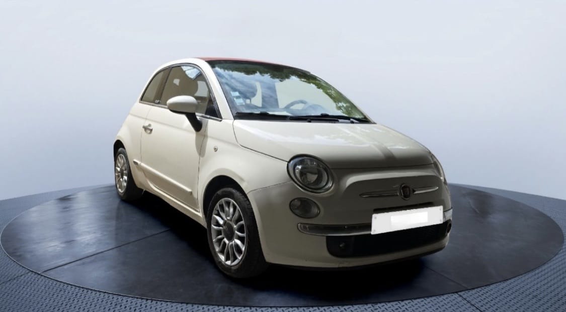 Fiat 500 C avec Climatisation