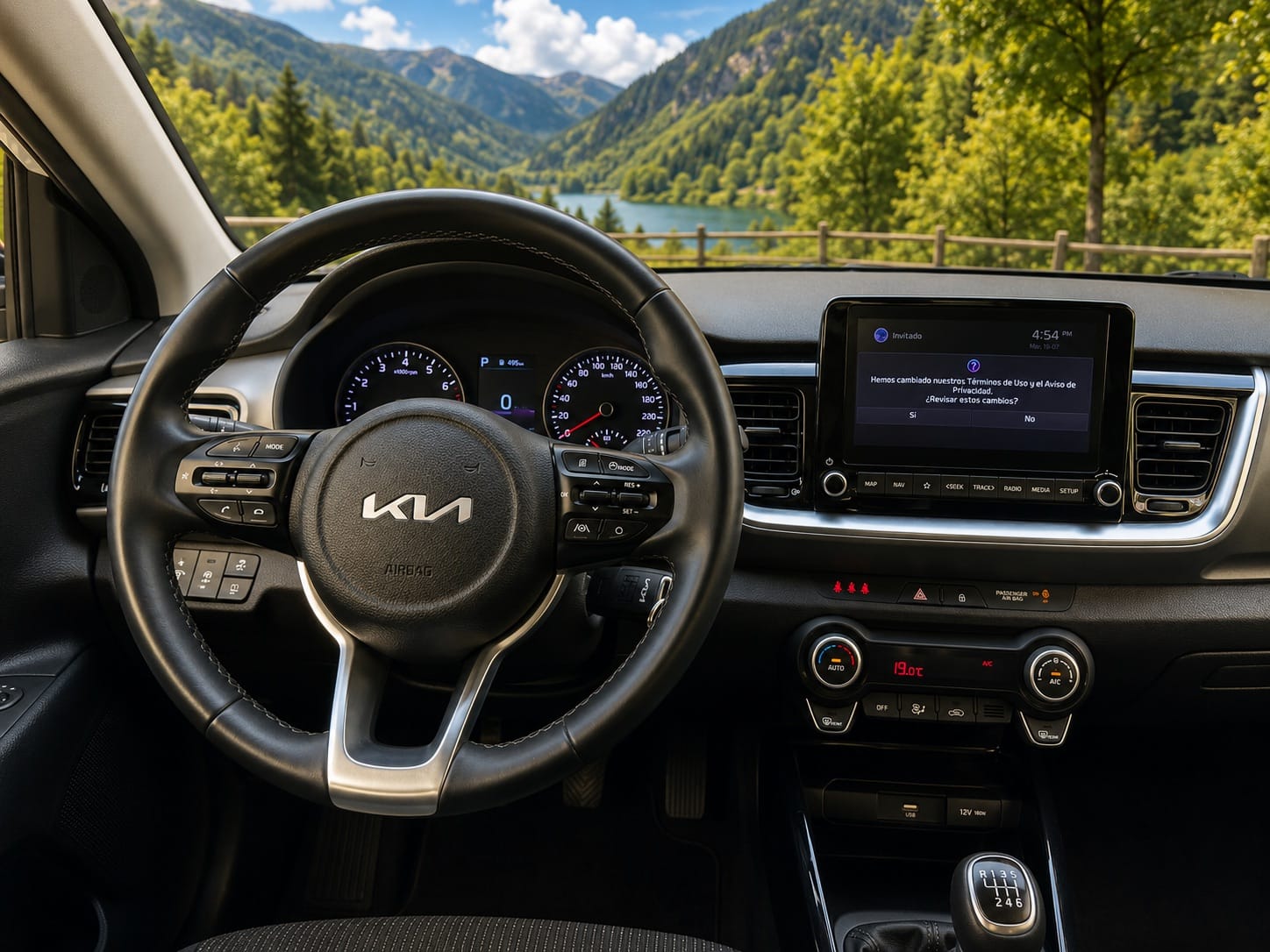 Kia Stonic mit Navigationsgerät