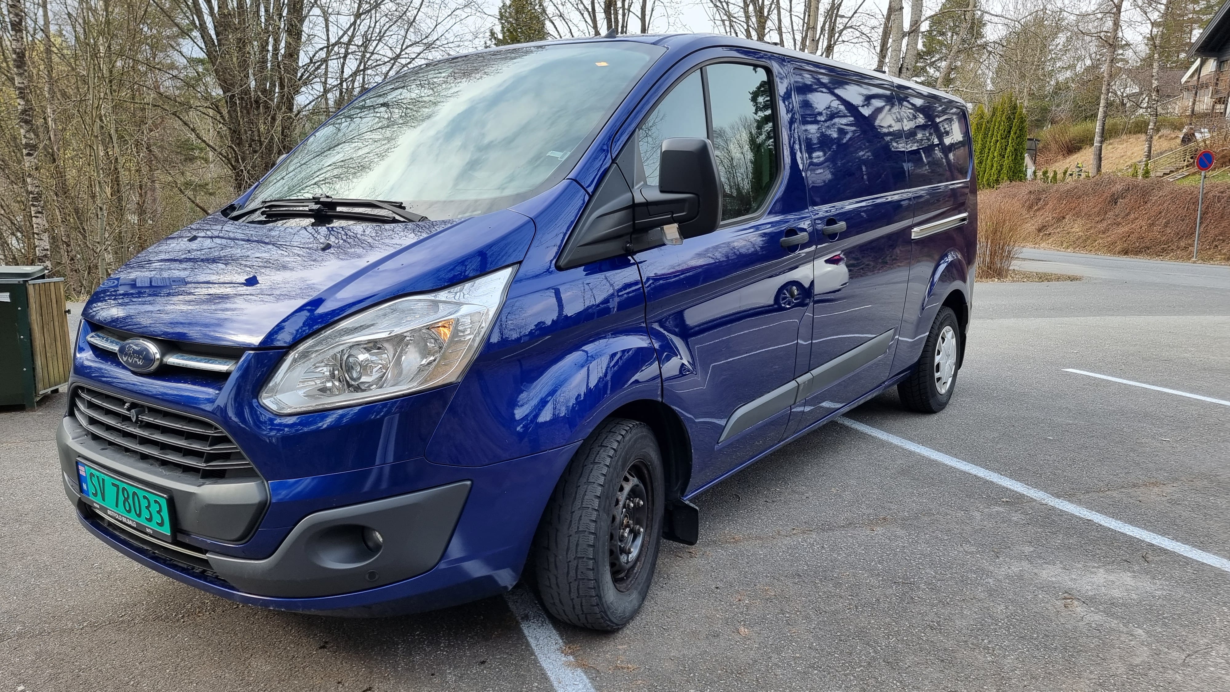 Ford Transit Custom Varebil Cruise control 2.0tdci 131hp 2650kg krok med Aircondition