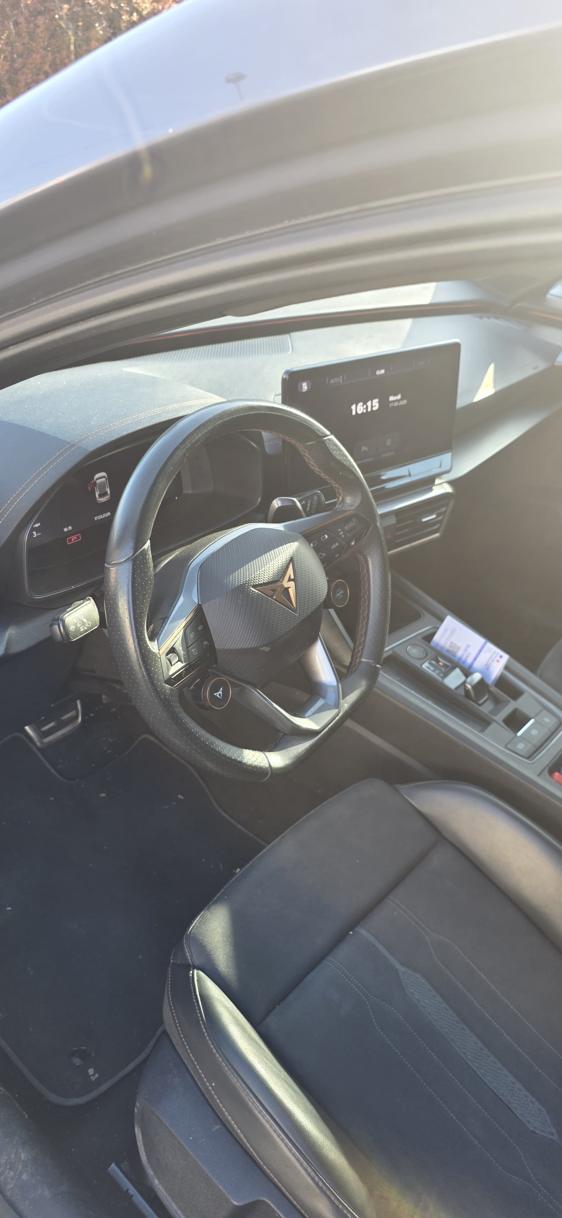 Cupra Formentor avec GPS