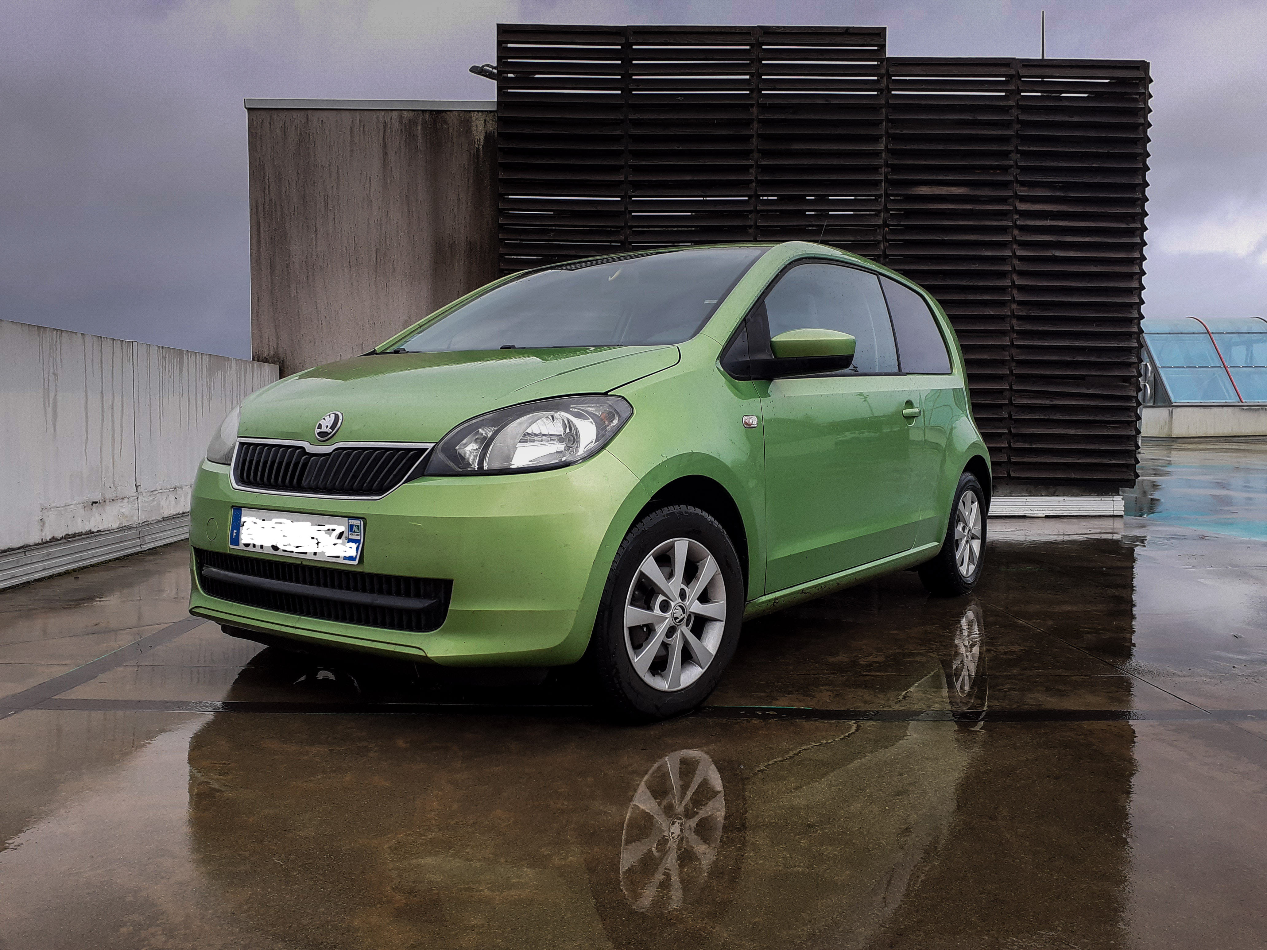 Skoda Citigo (Gare de Bayonne), 2012, Essence 95