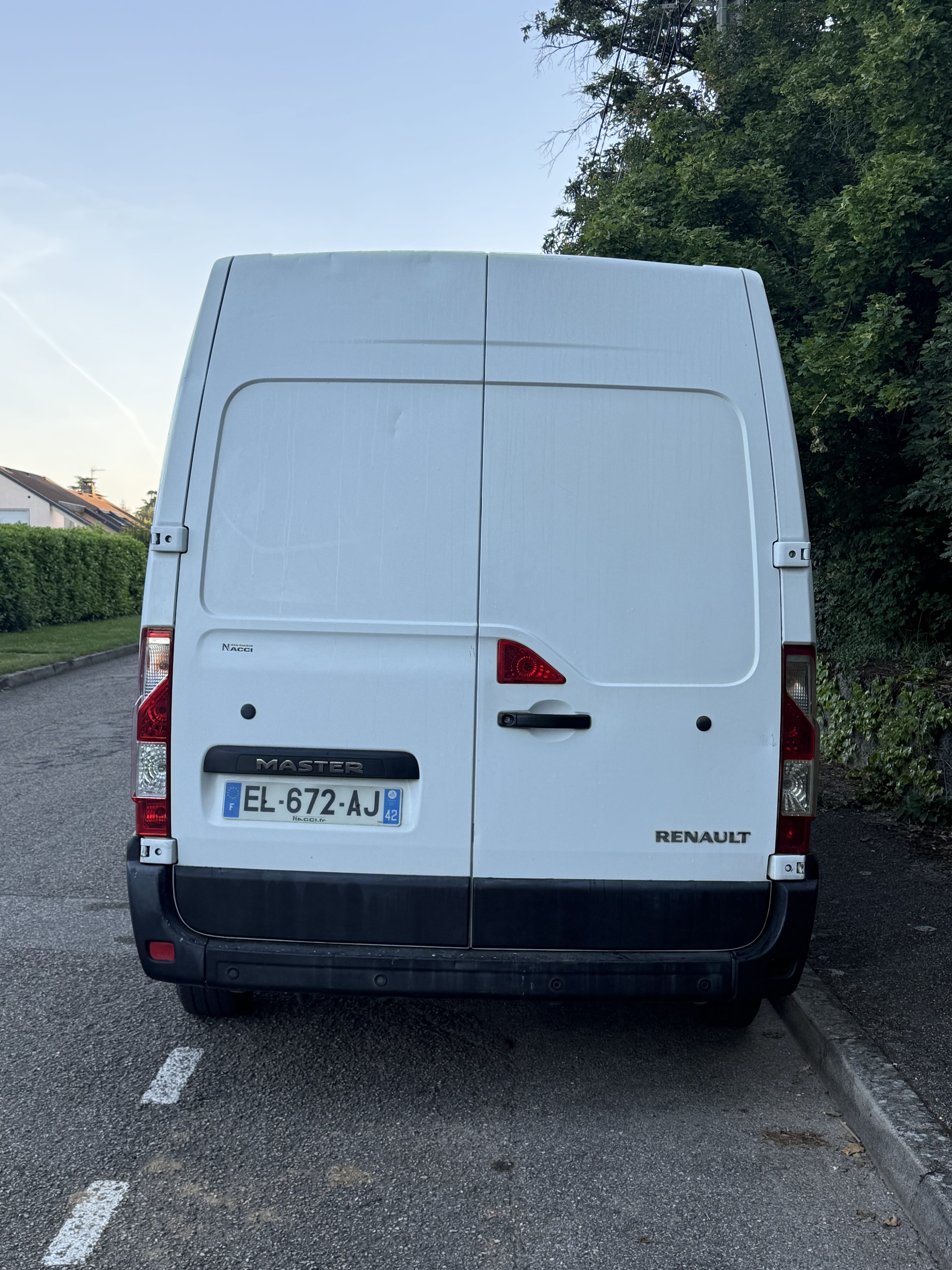 Renault Master avec GPS