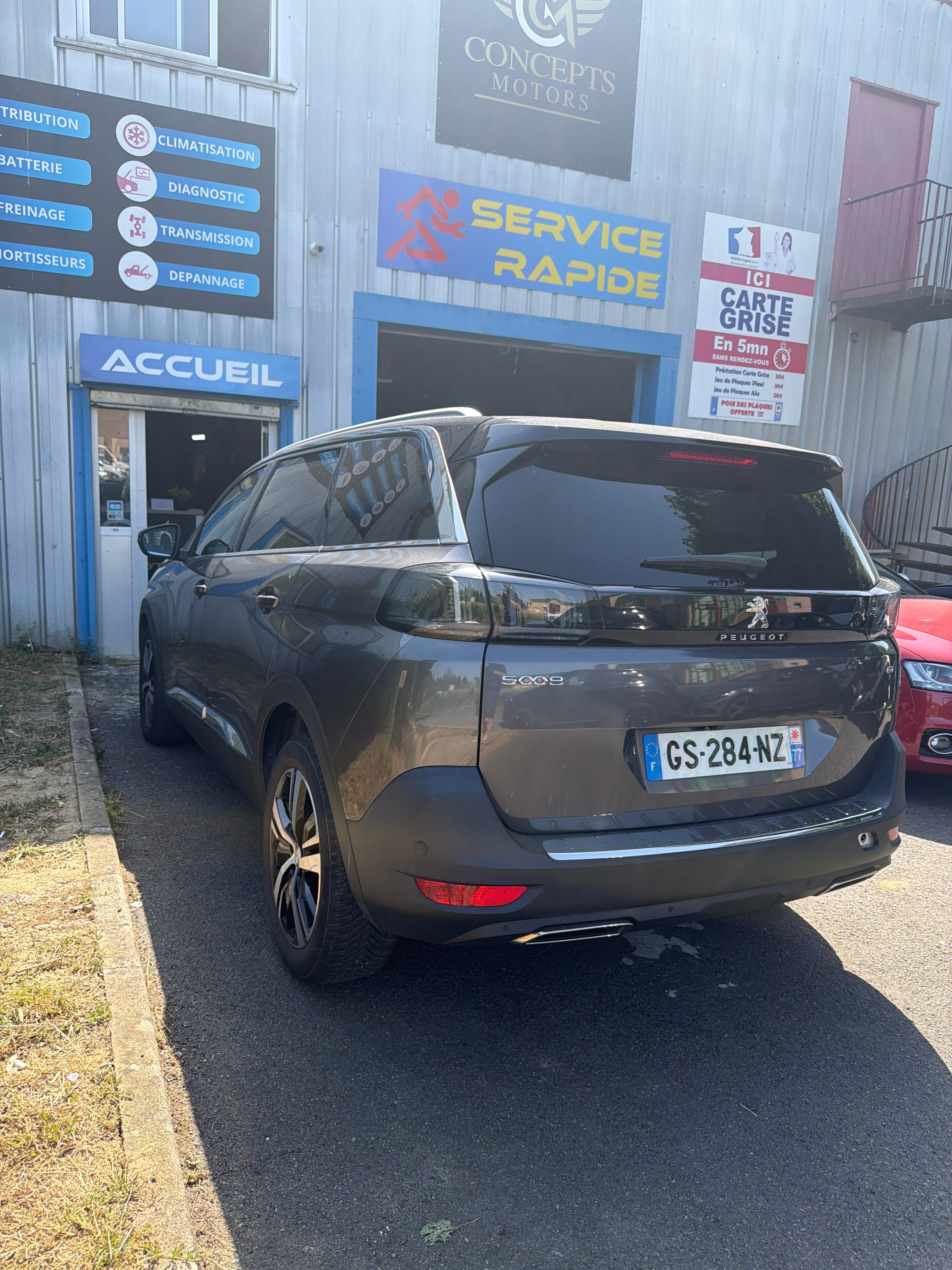 Peugeot 5008 avec Caméra de recul