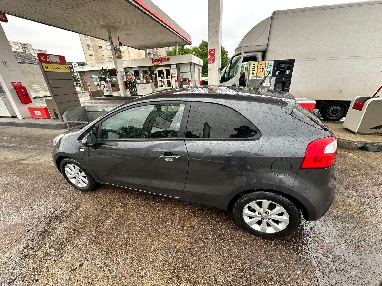 Kia Rio avec GPS